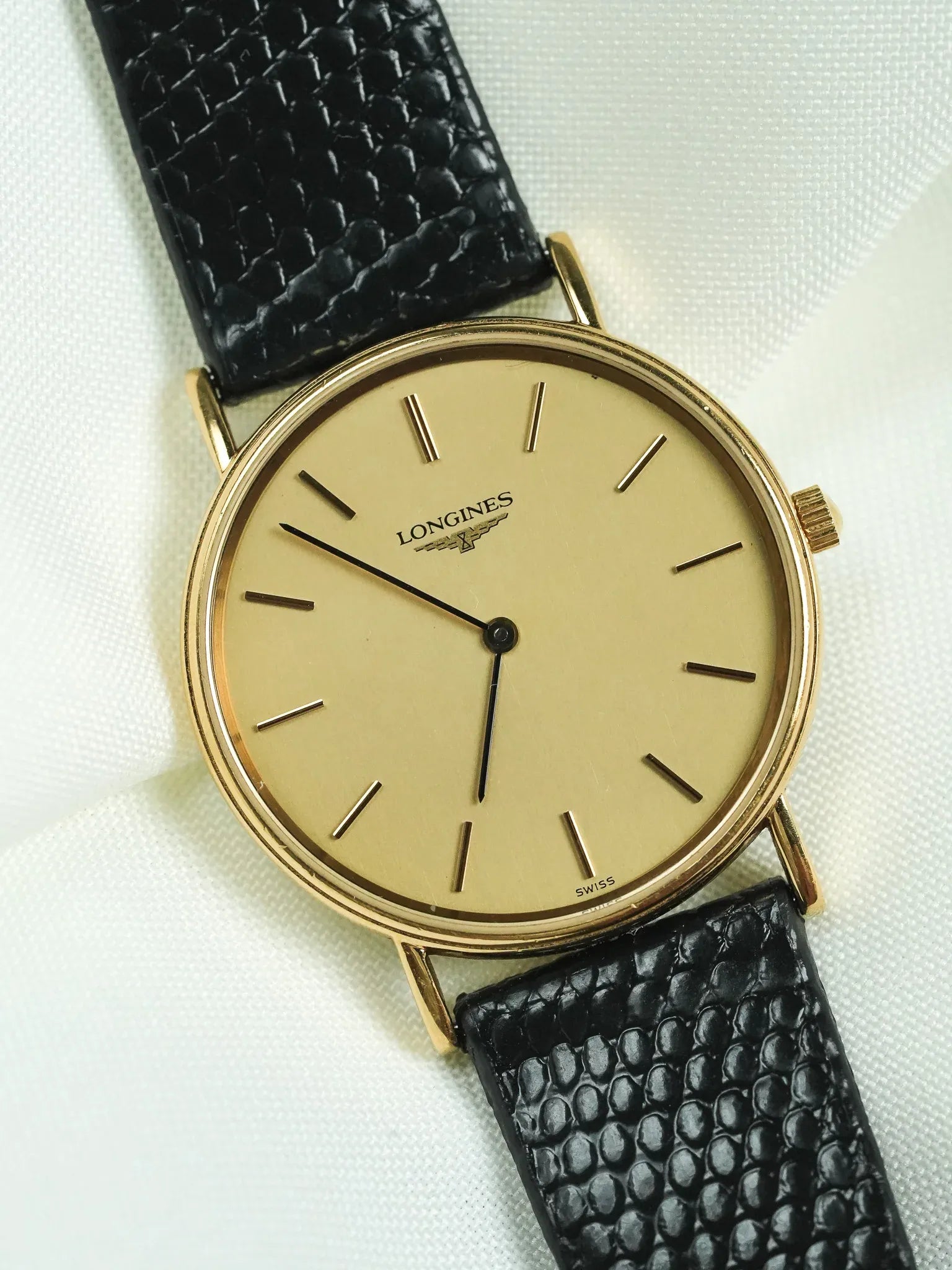 Longines - Extra slim or quartz - 1980s - Atelier Victor - Vintage Shop