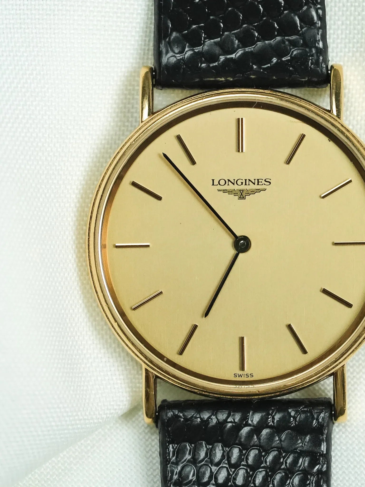 Longines - Extra slim or quartz - 1980s - Atelier Victor - Vintage Shop