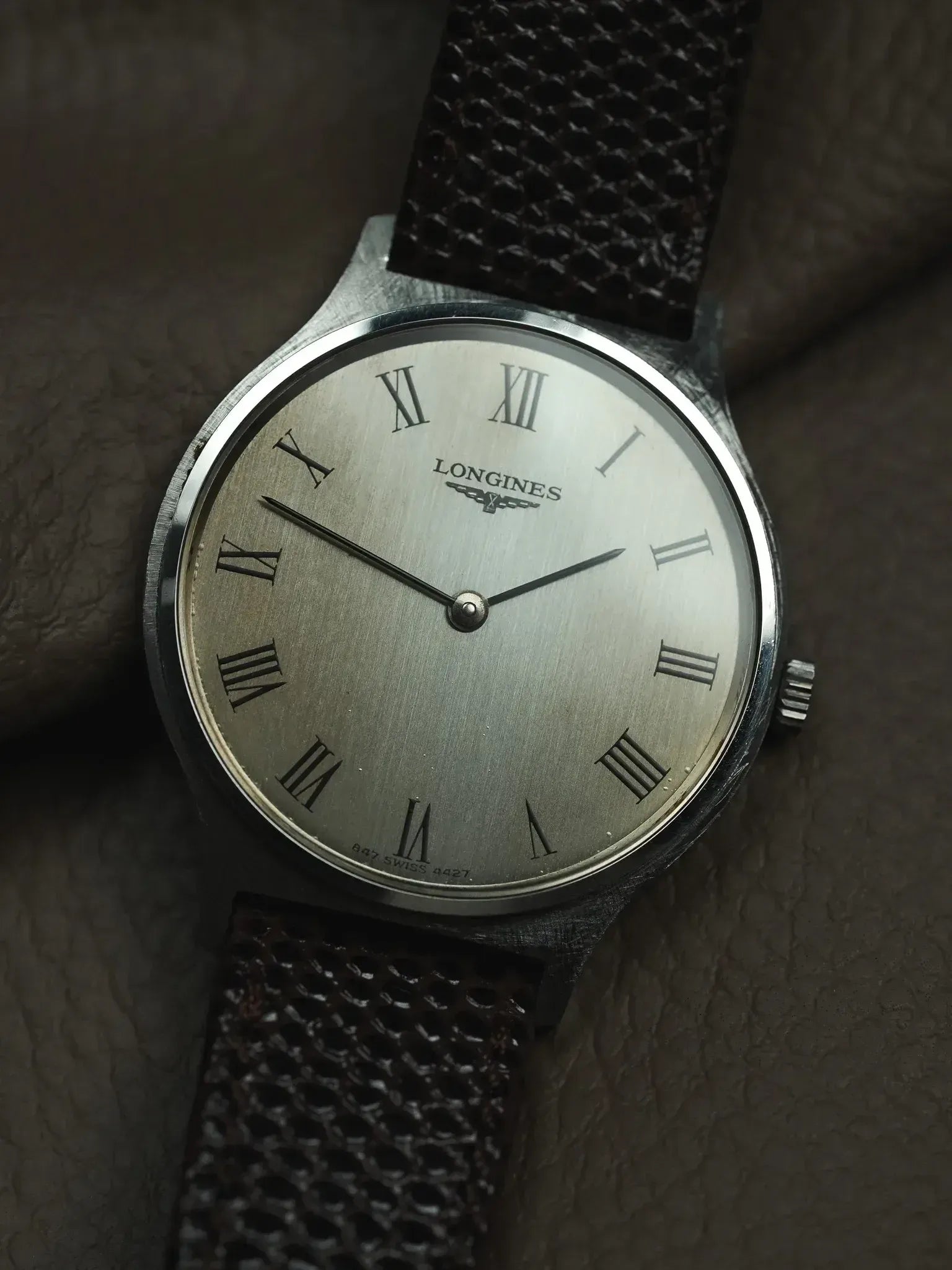 Longines - Flagship Acier Index Romain Patine - 1970s - Atelier Victor