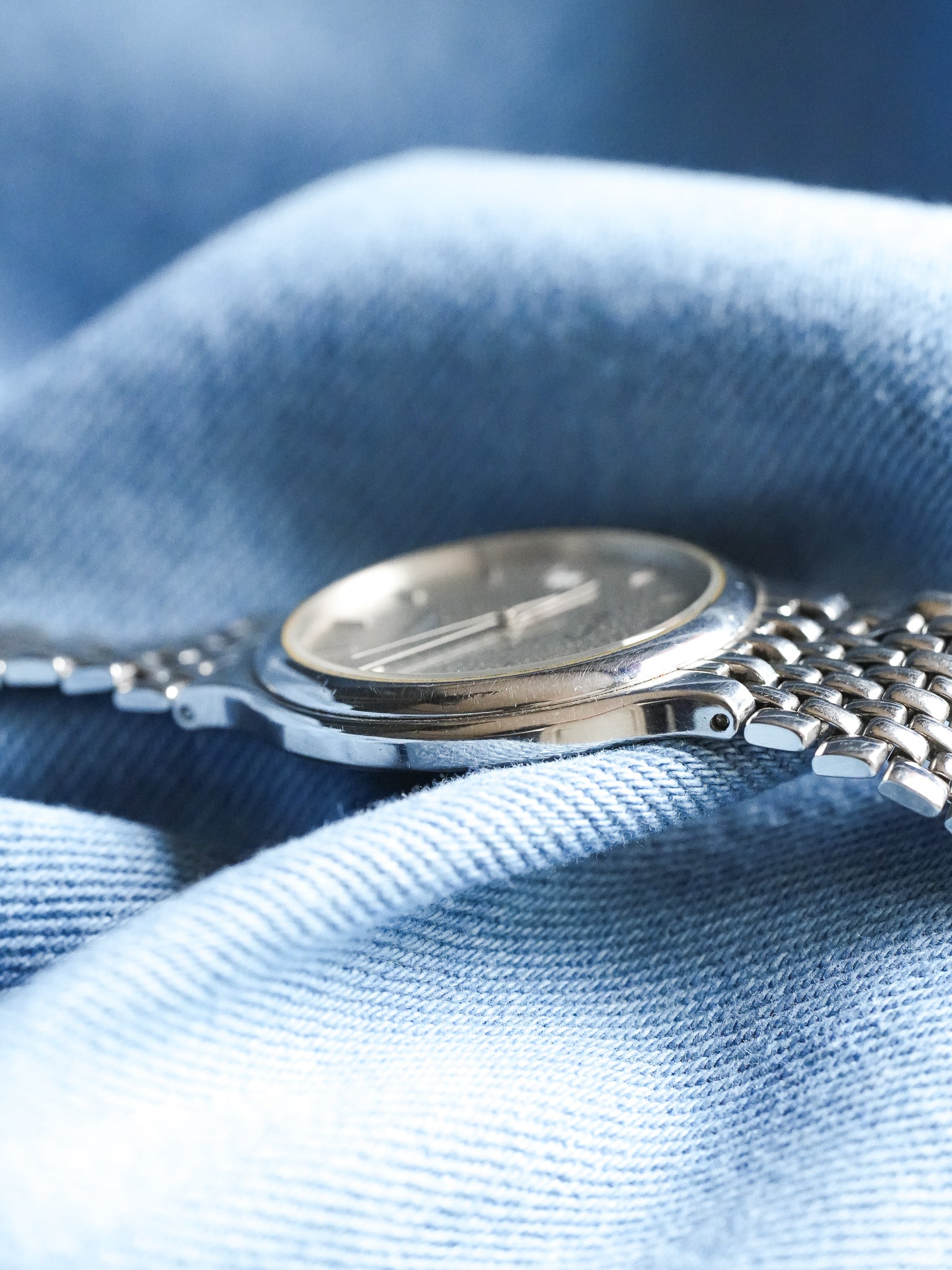 Longines - Flagship Grain de Riz Patine Argent - 1990s - Atelier Victor - Vintage Shop
