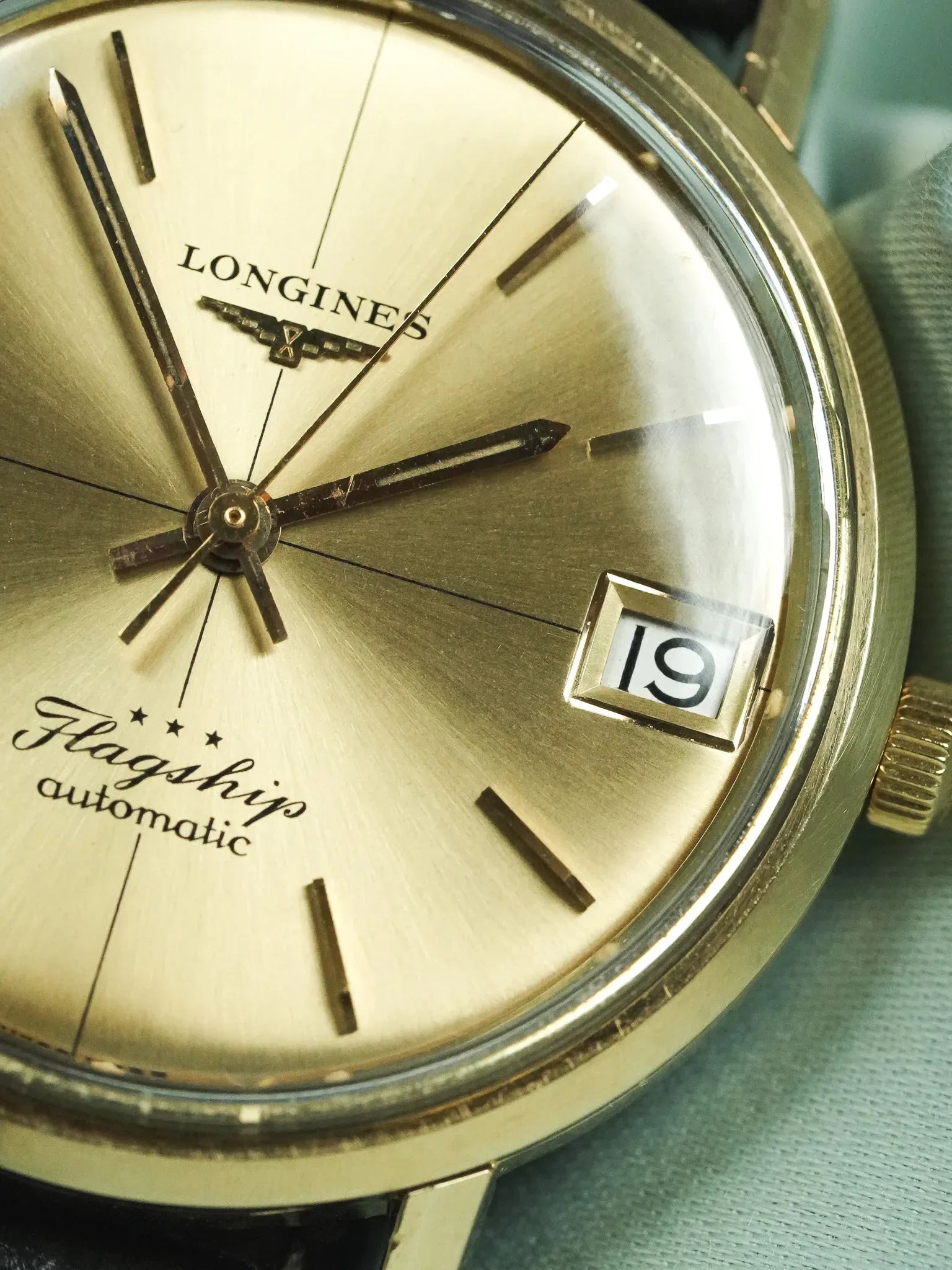 Longines - Flagship Or Jaune 18k - 1966 - Atelier Victor - Vintage Shop