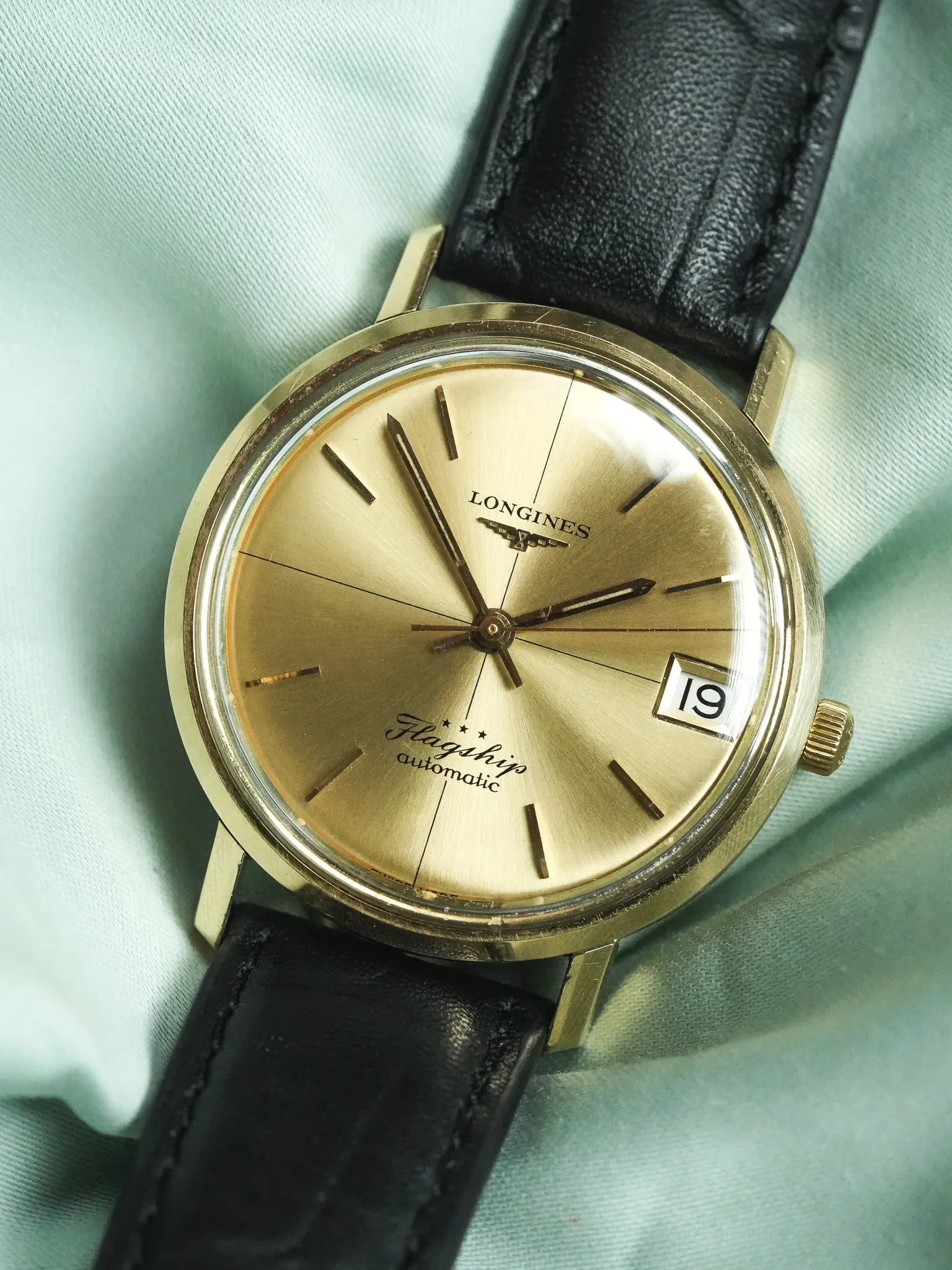 Longines - Flagship Or Jaune 18k - 1966 - Atelier Victor - Vintage Shop