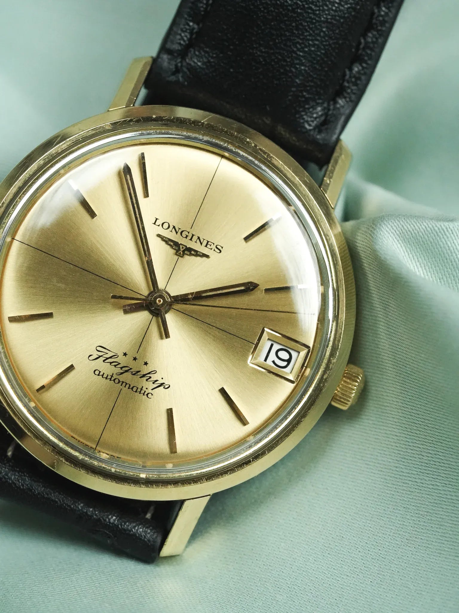 Longines - Flagship Or Jaune 18k - 1966 - Atelier Victor - Vintage Shop