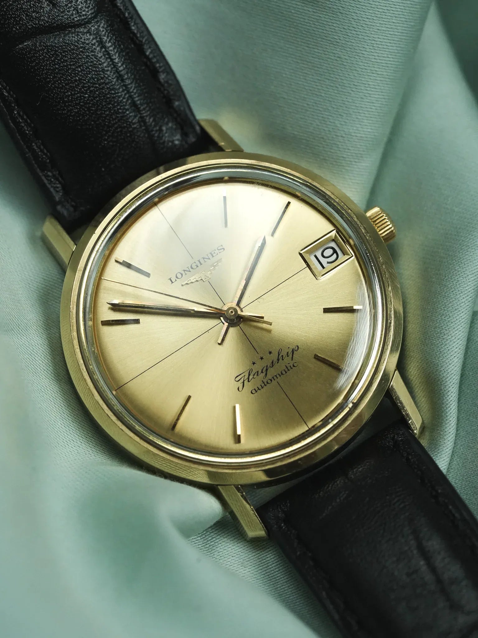 Longines - Flagship Or Jaune 18k - 1966 - Atelier Victor - Vintage Shop