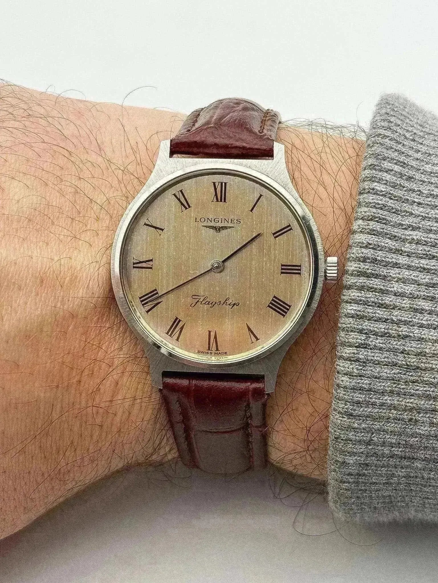 Longines - Flagship Silver Patine - 1970s - Atelier Victor