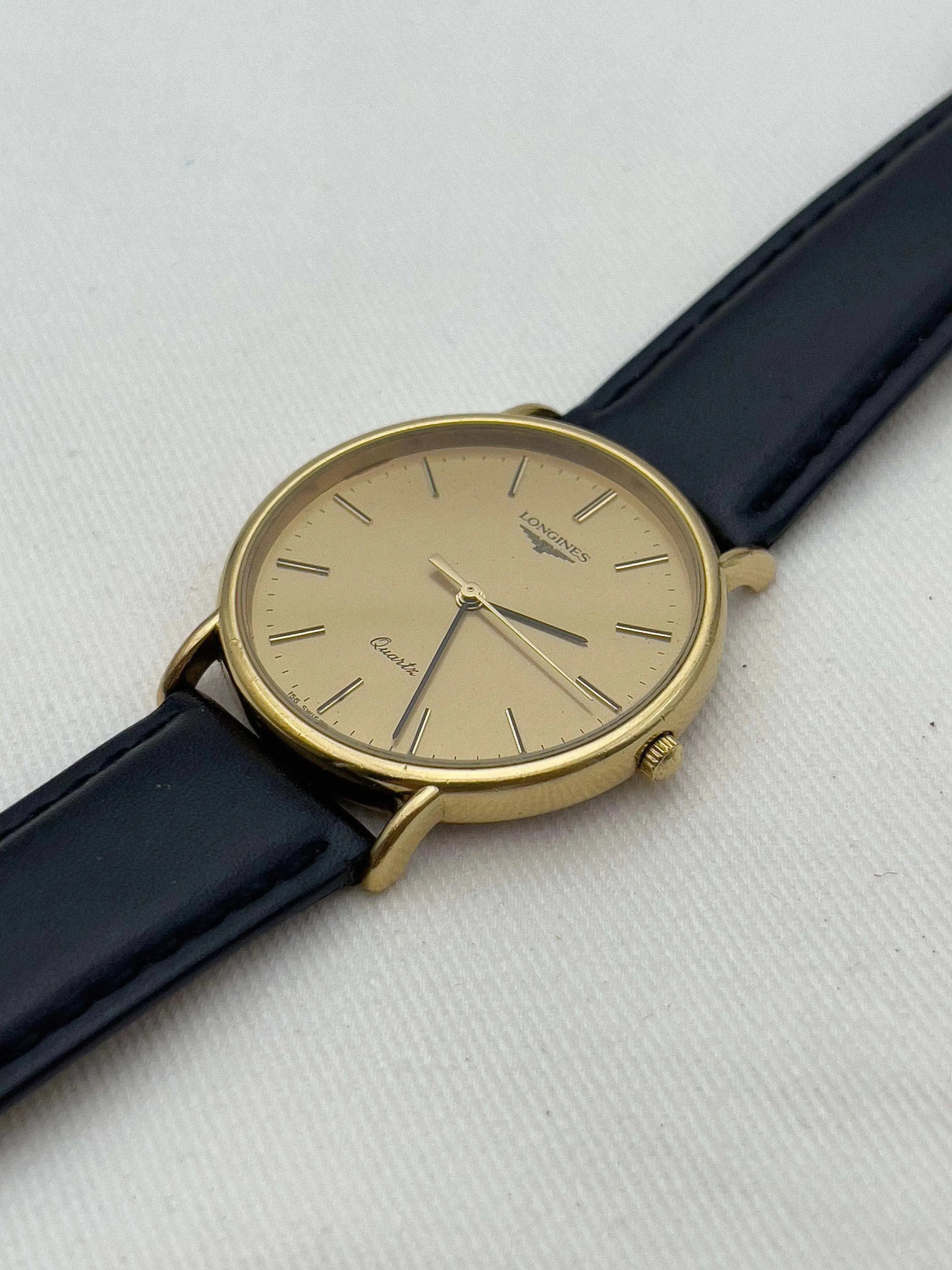 Longines - Gold Circle Index Baton - 1986 - Atelier Victor Paris - Vintage Watch Shop Dubai