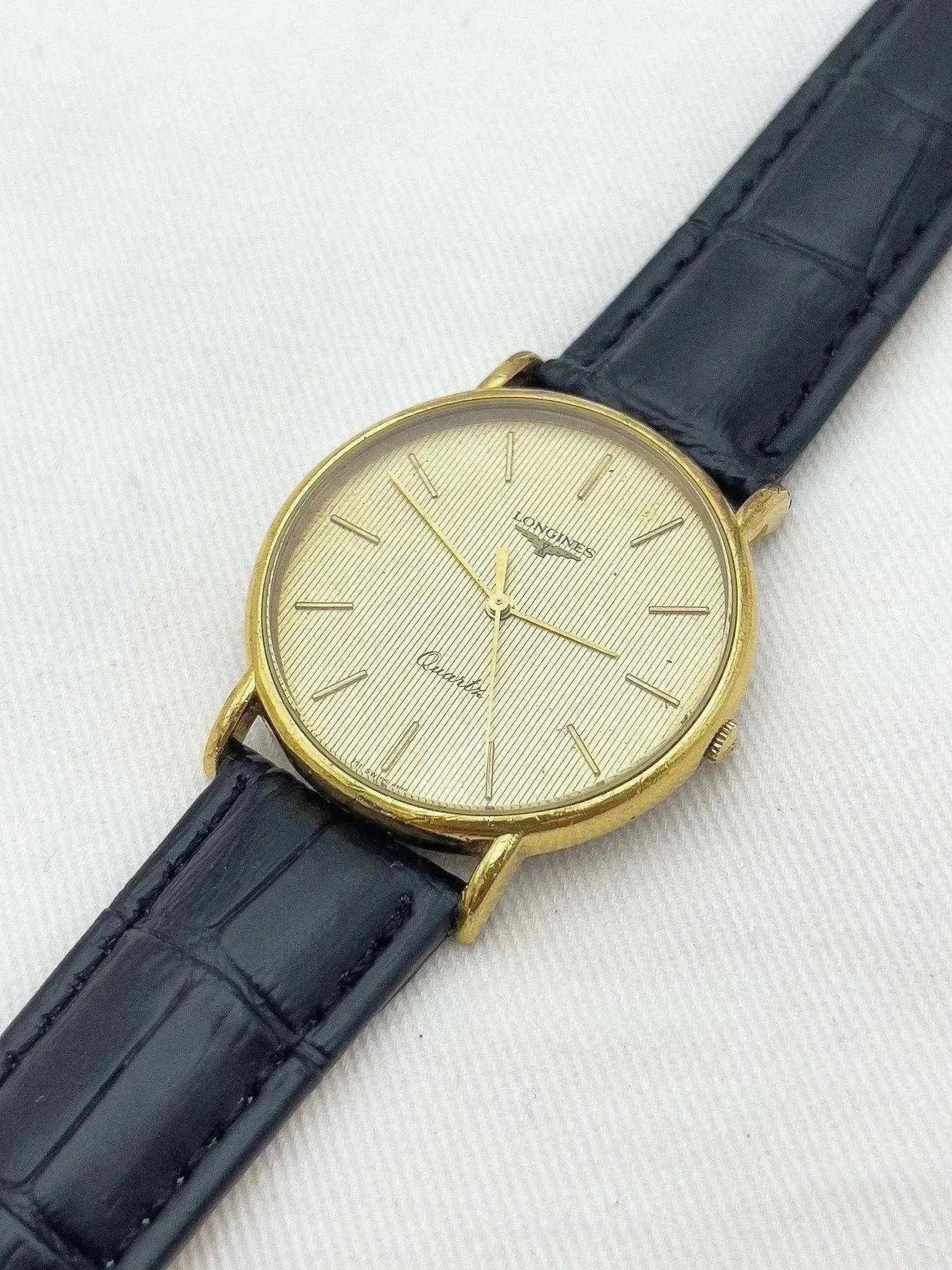 Longines - Gold Tapissé - 1984 - Atelier Victor - Vintage Shop