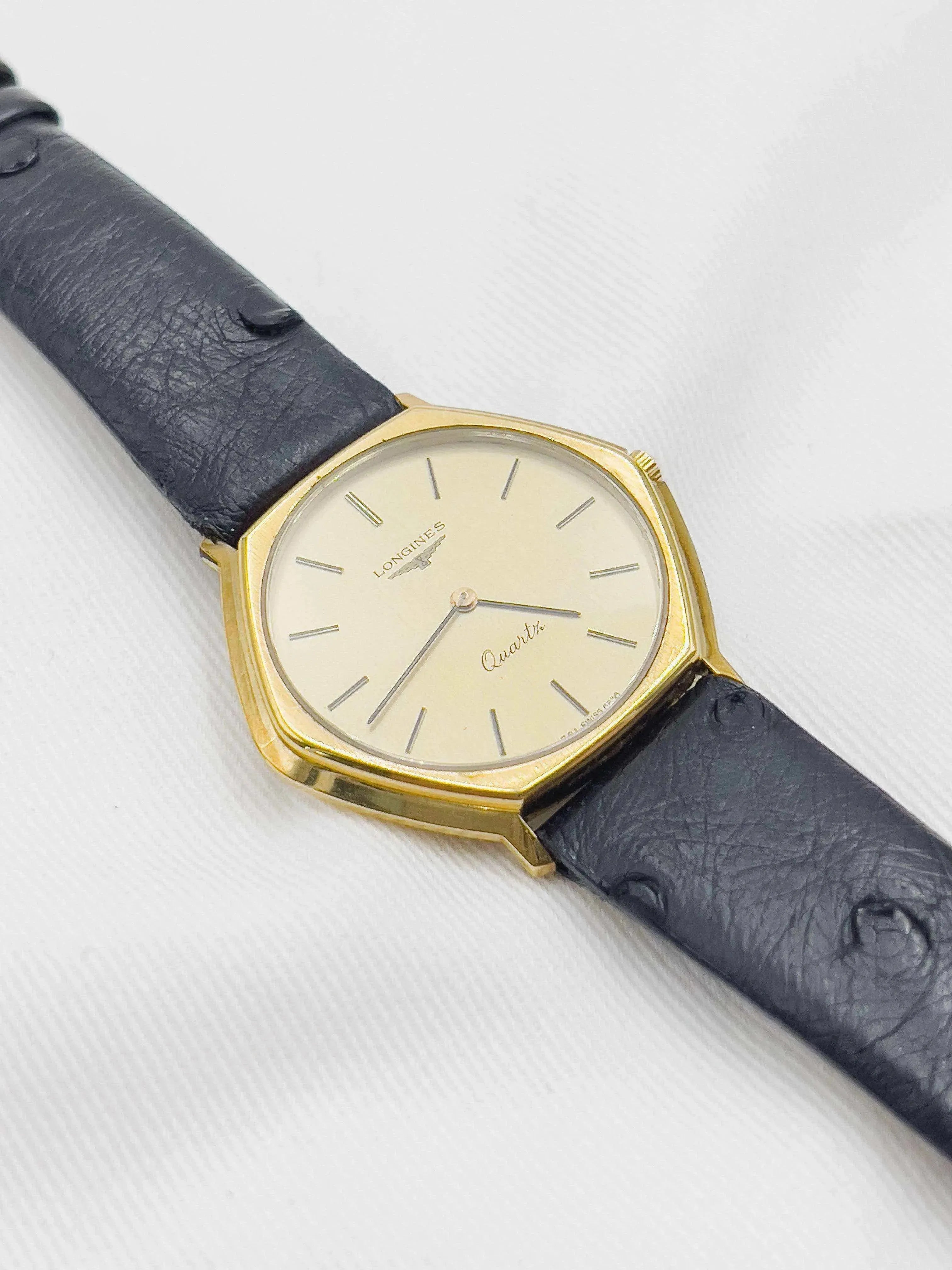 Longines - Hexagone Gold - 1979 - Atelier Victor Paris - Vintage Watch Shop Dubai