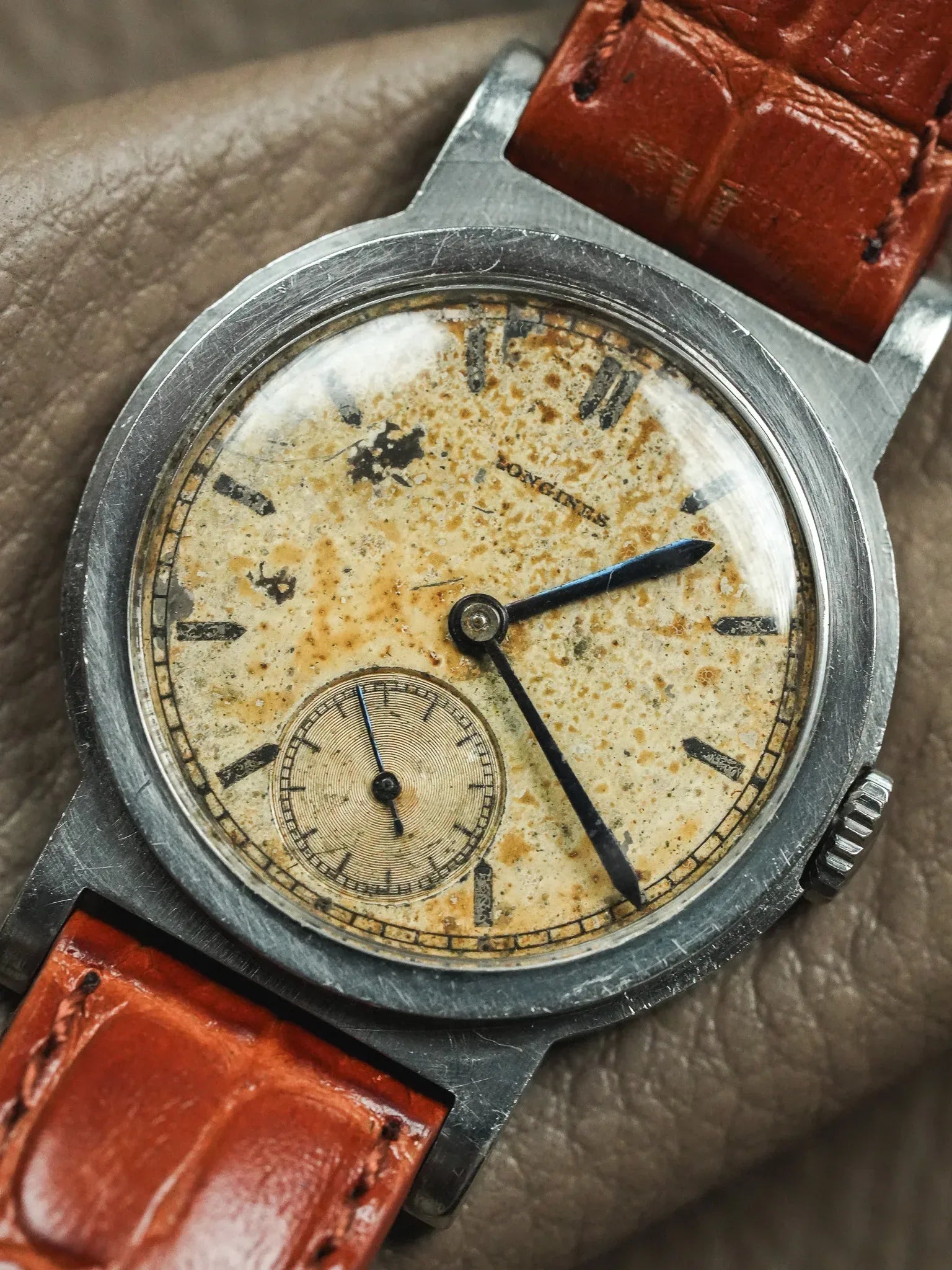 Longines - Index Bleutés Patine - archives - 1937 - Atelier Victor - Vintage Shop