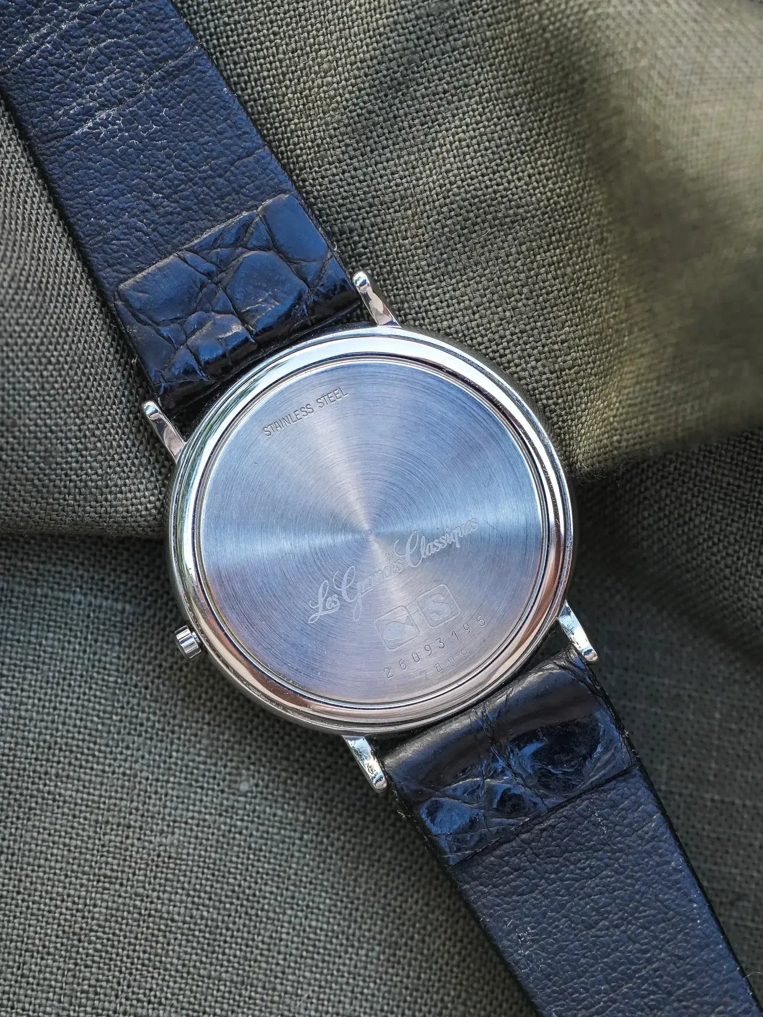 Longines - La Grande Classique Blanc Romain Acier - 1990s - Atelier Victor
