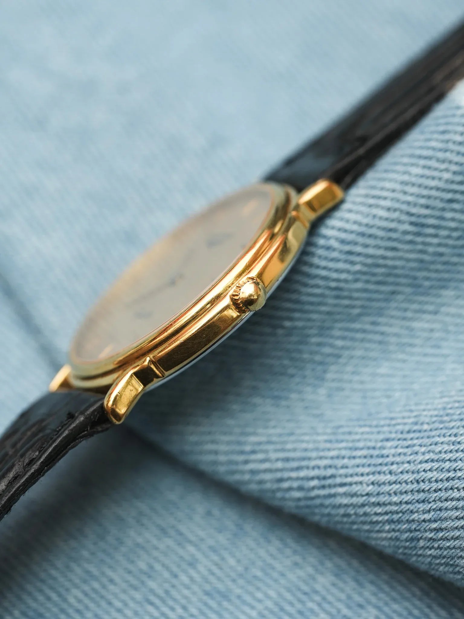 Longines - la grande classique écaille plaqué or - 1990s - Atelier Victor