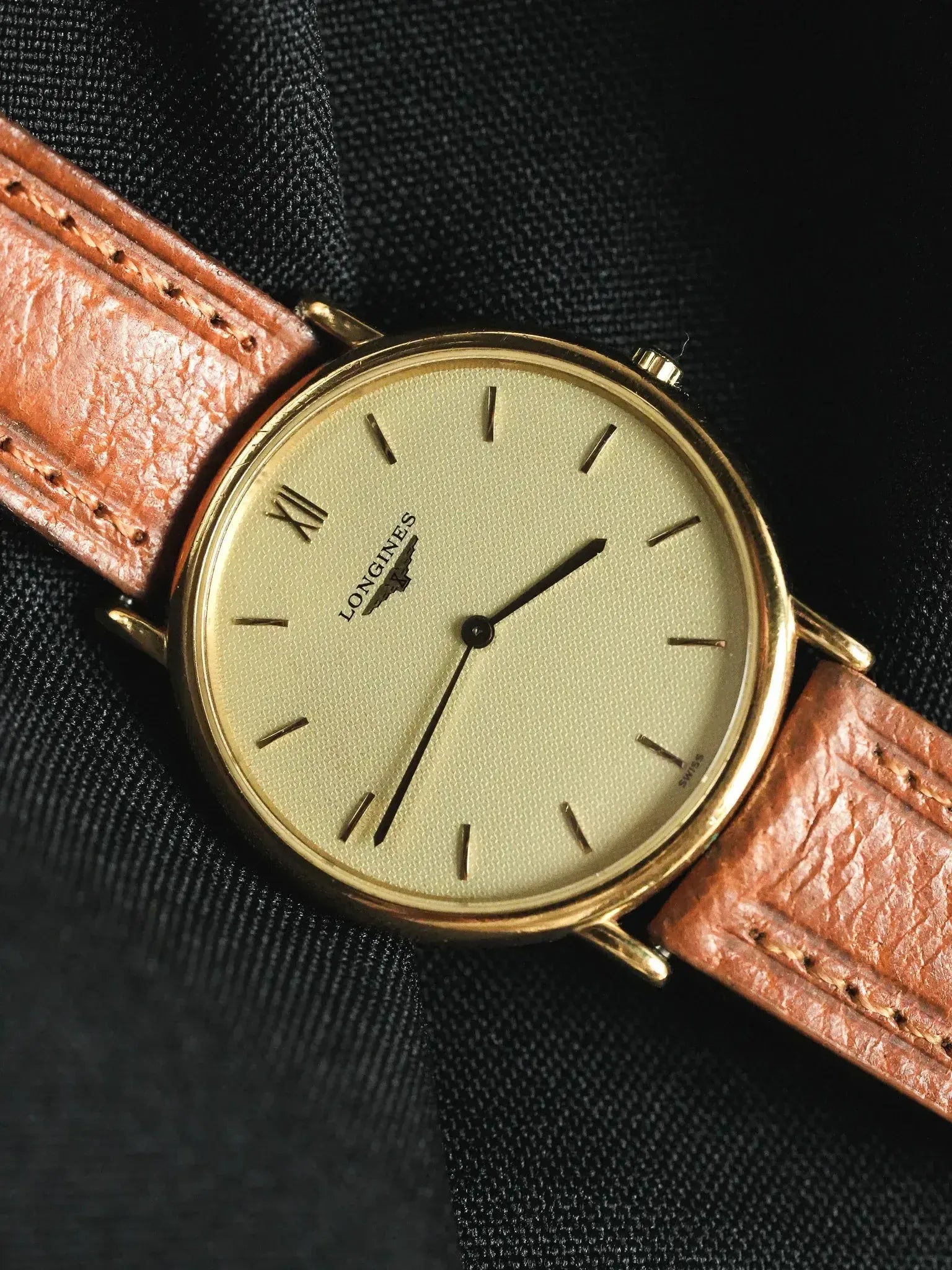 Longines - La Grande Classique Ronde Or Extra plate - 1990s - Atelier Victor