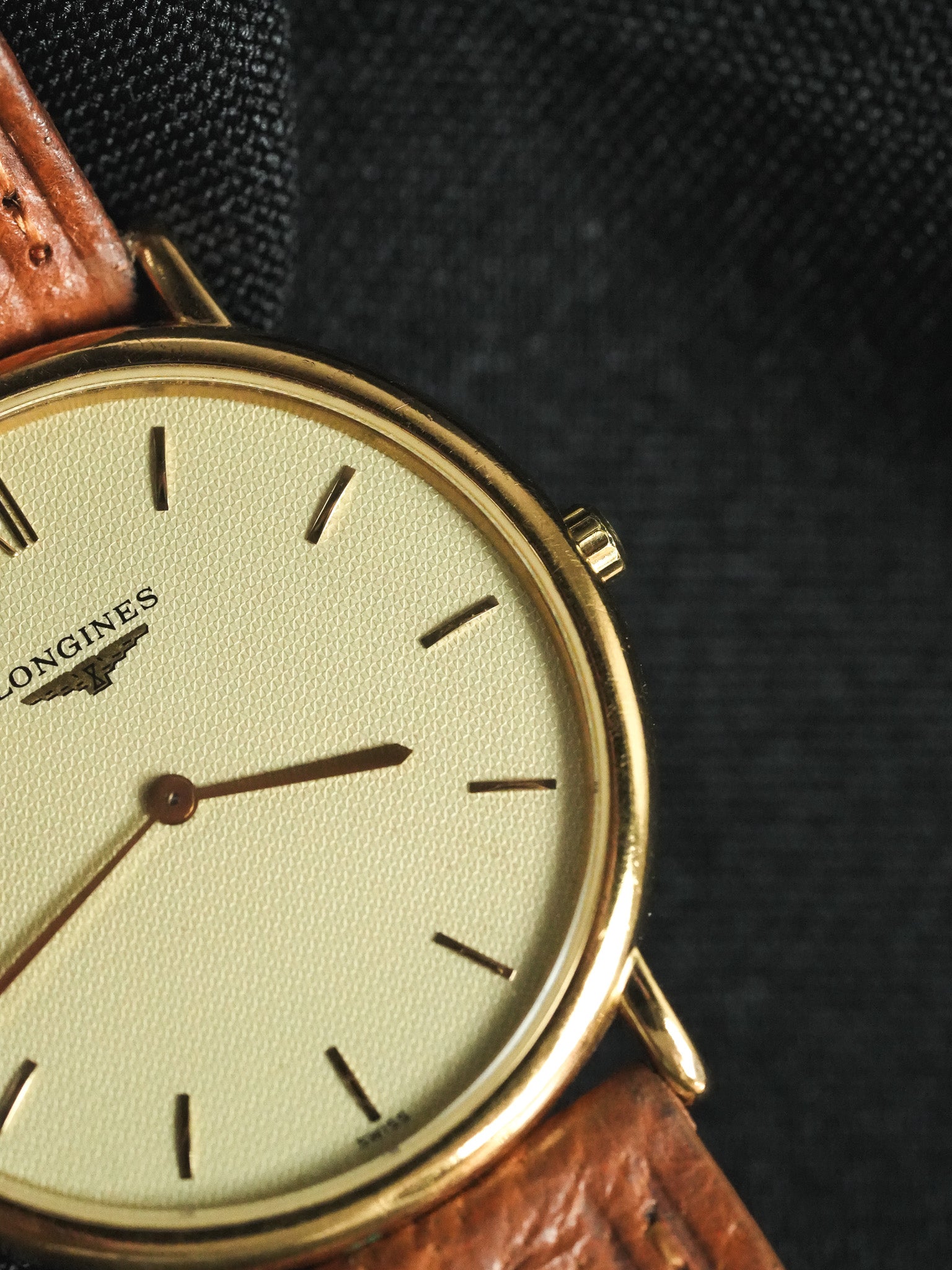 Longines - La Grande Classique Ronde Or Extra plate - 1990s - Atelier Victor - Vintage Shop