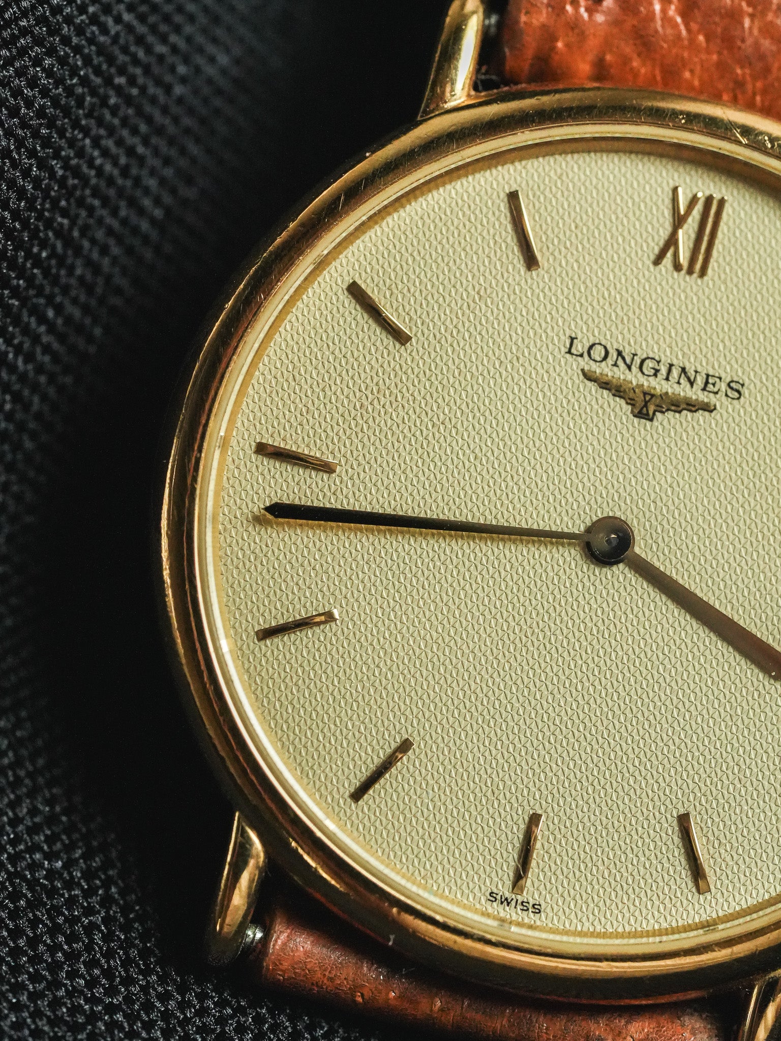 Longines - La Grande Classique Ronde Or Extra plate - 1990s - Atelier Victor - Vintage Shop