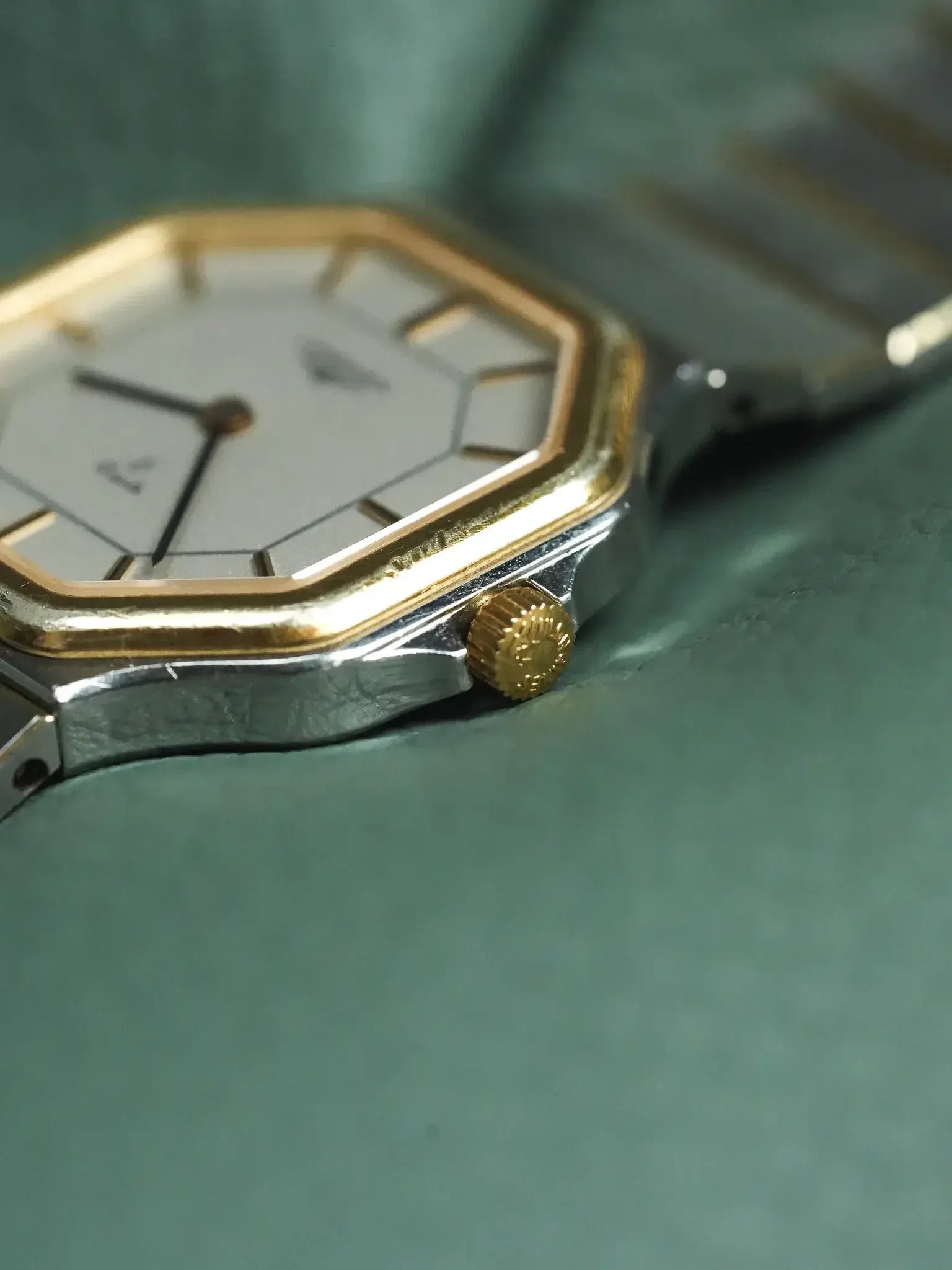 Longines - Li Quartz Royal Octogonale Acier Or - 1980s - Atelier Victor
