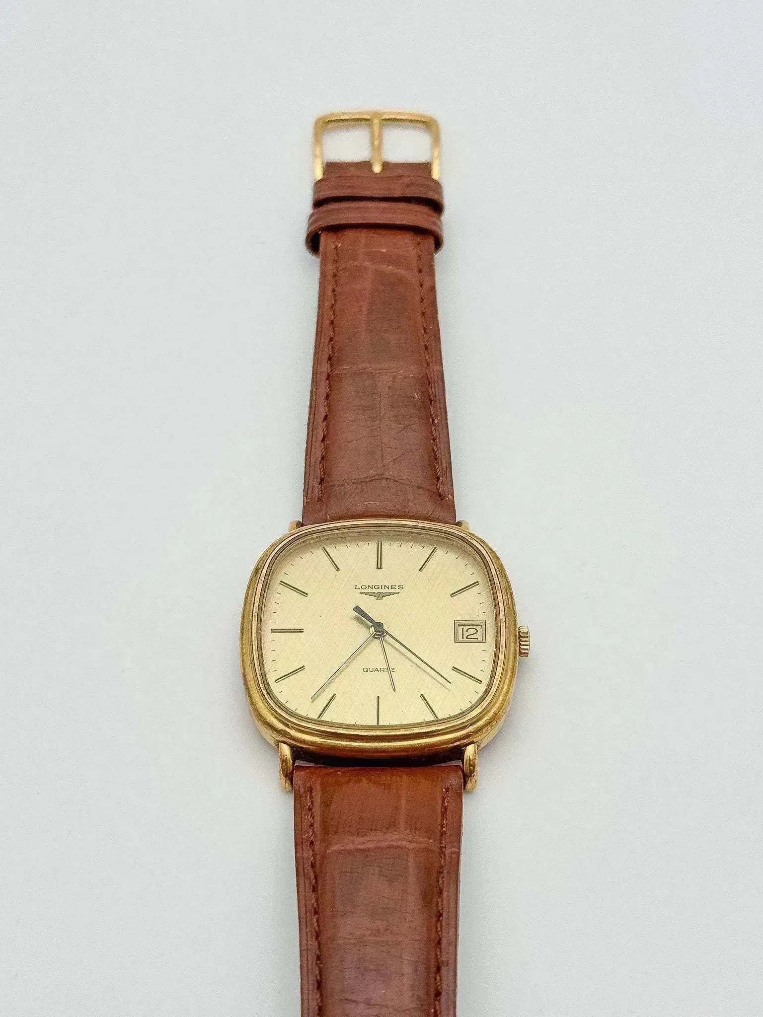 Longines - Linen Dial Square Date - 1979 - Atelier Victor