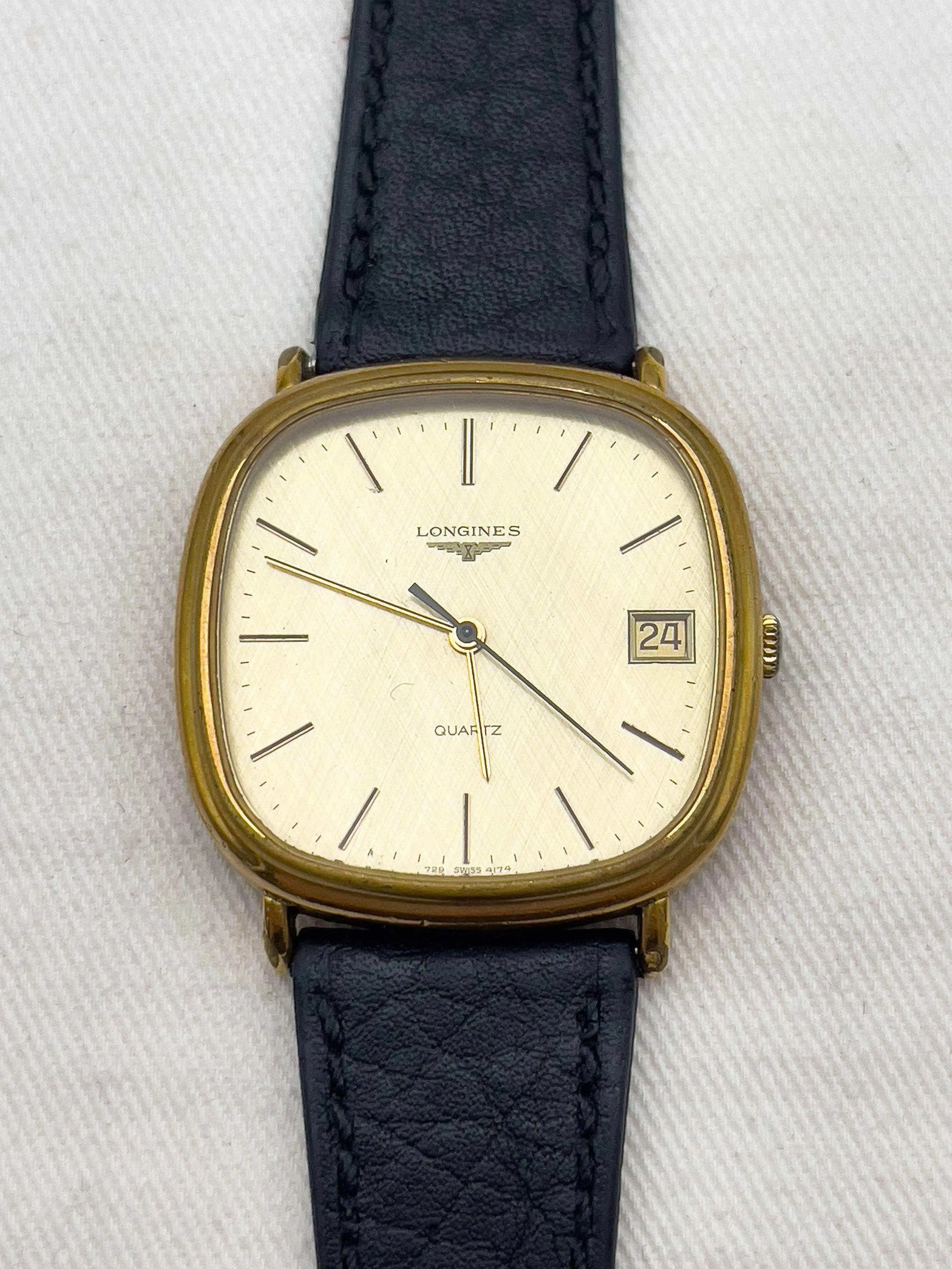 Longines - Linen Square - 1980s - Atelier Victor Paris - Vintage Watch Shop Dubai