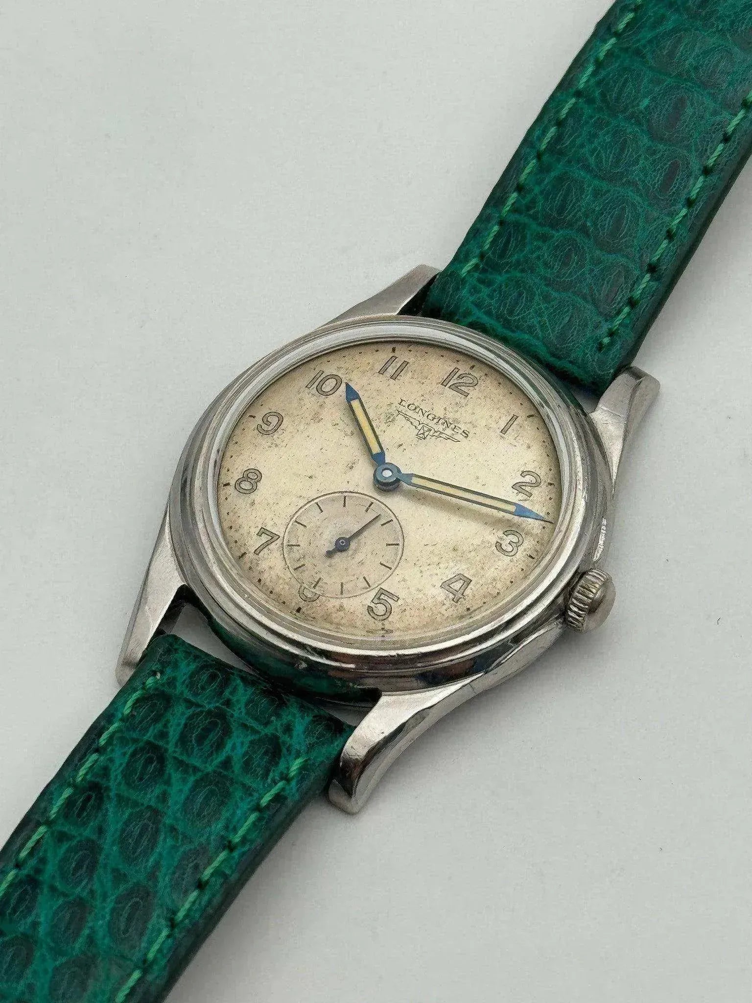 Longines - Militaire Patine - Extrait d'archives - 1951 - Atelier Victor