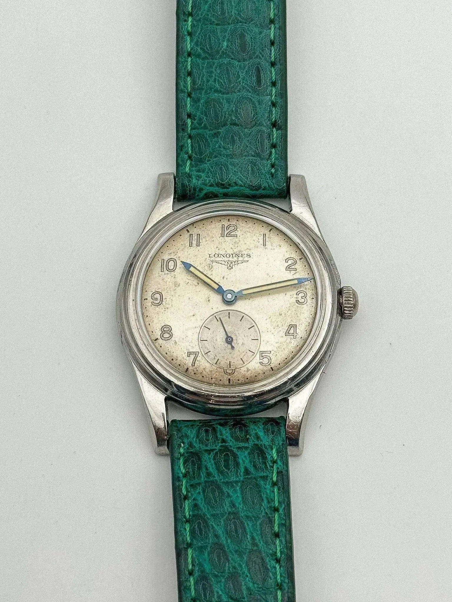 Longines - Militaire Patine - Extrait d'archives - 1951 - Atelier Victor