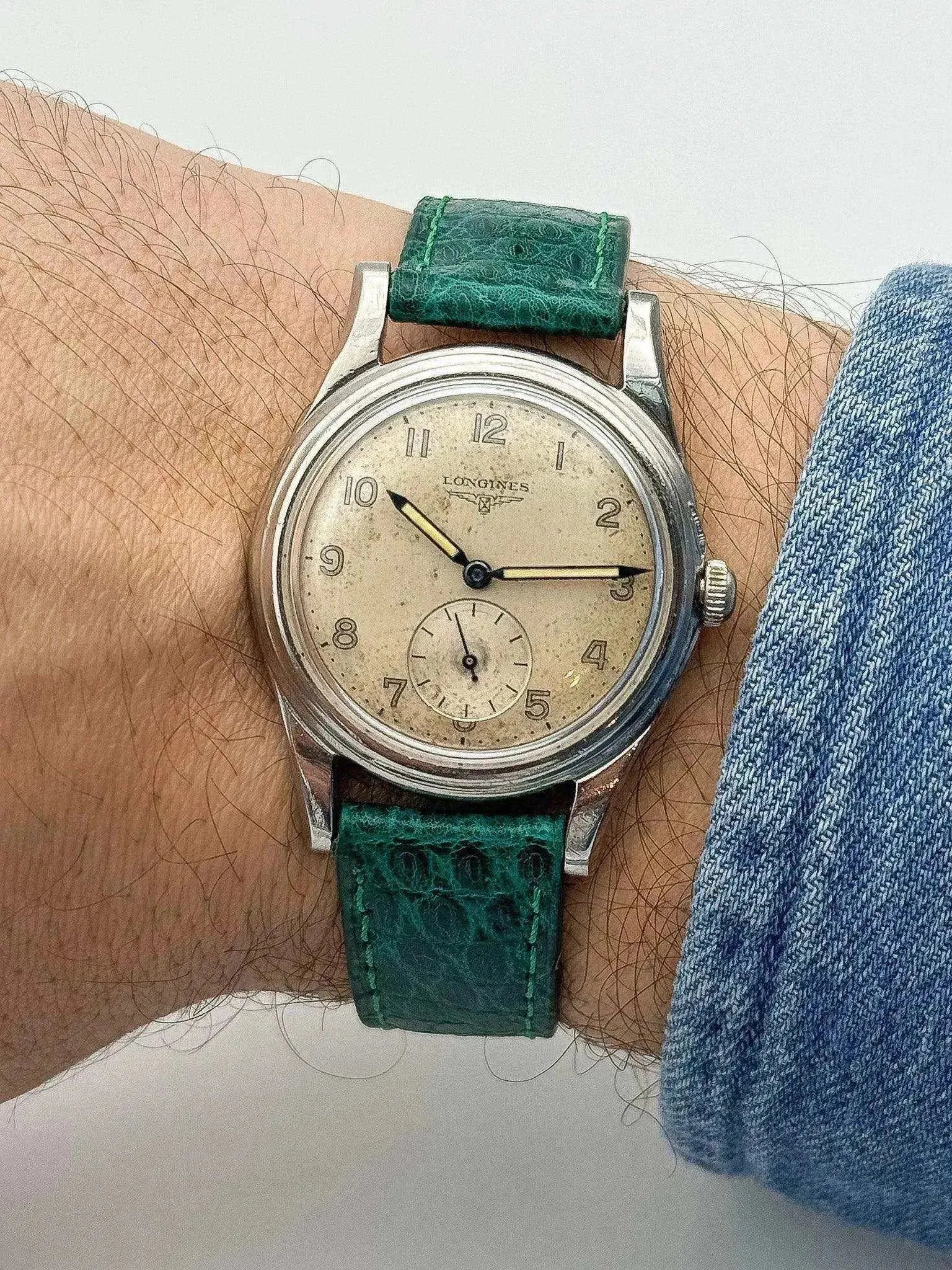 Longines - Militaire Patine - Extrait d'archives - 1951 - Atelier Victor