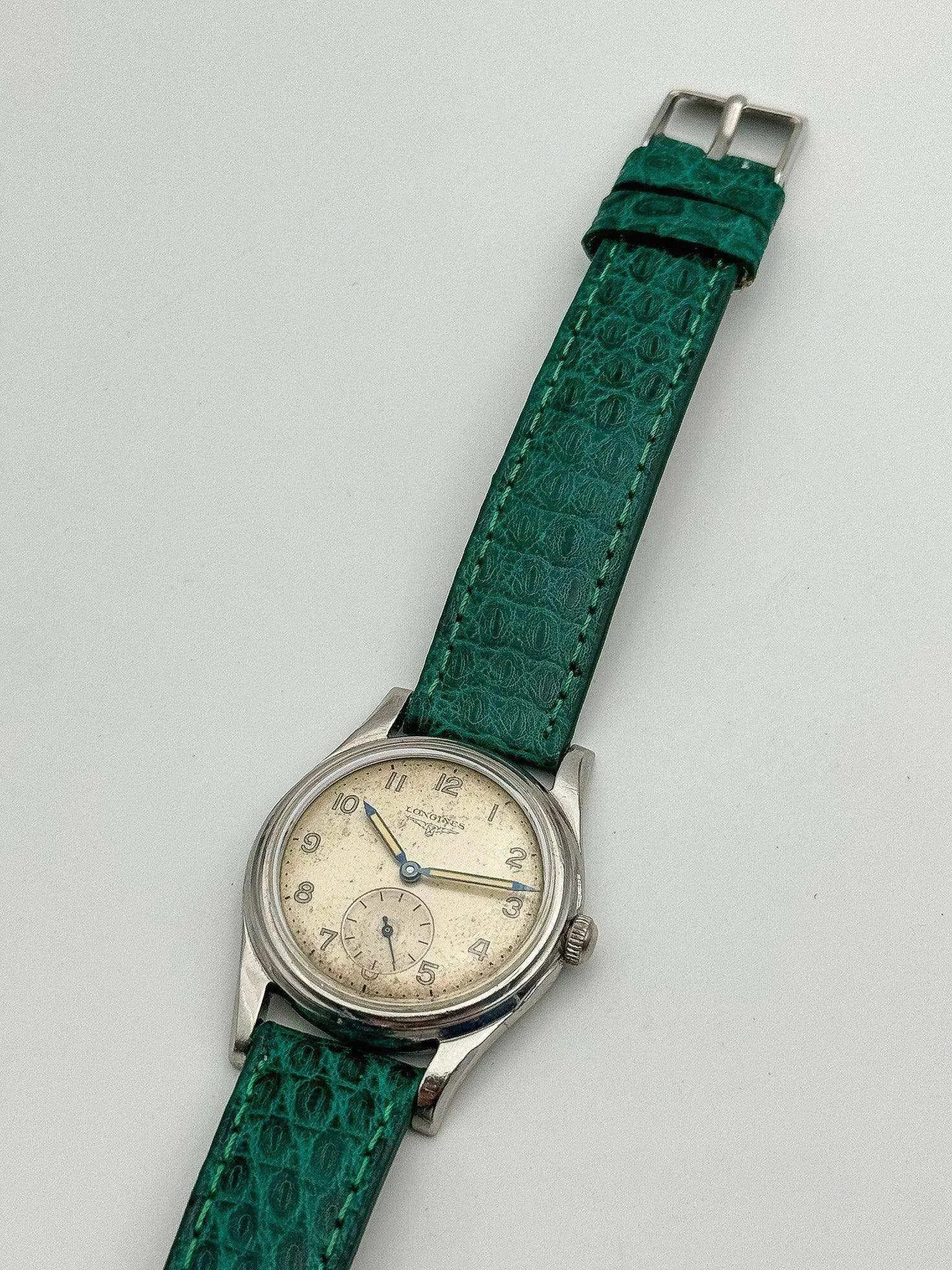 Longines - Militaire Patine - Extrait d'archives - 1951 - Atelier Victor - Vintage Shop