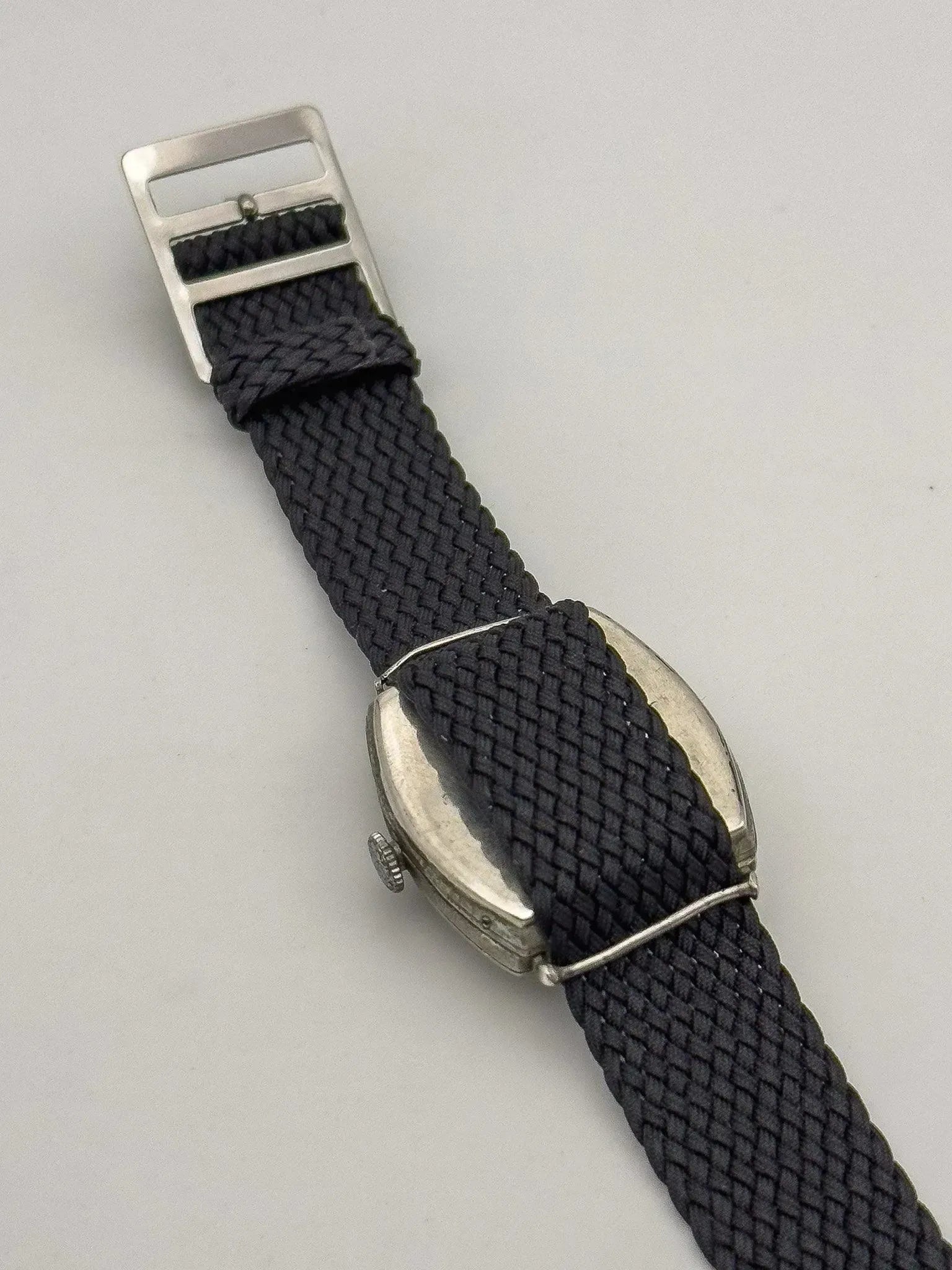 Longines - Military Tonneau Enamel Dial - 1913 - Atelier Victor