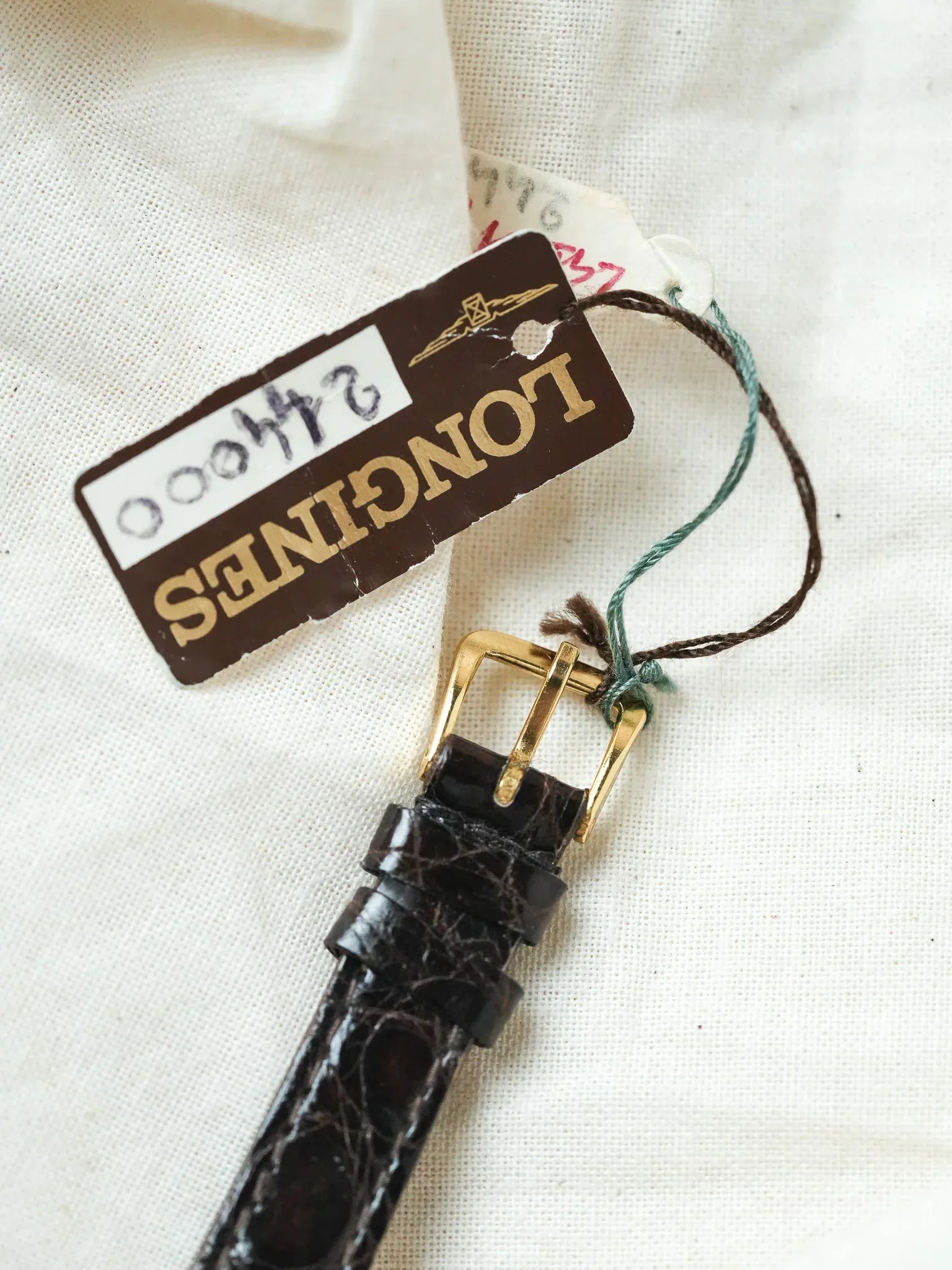 Longines- Mini Montre habillée femme plaqué Or Manuel - NOS - 1980s - Atelier Victor