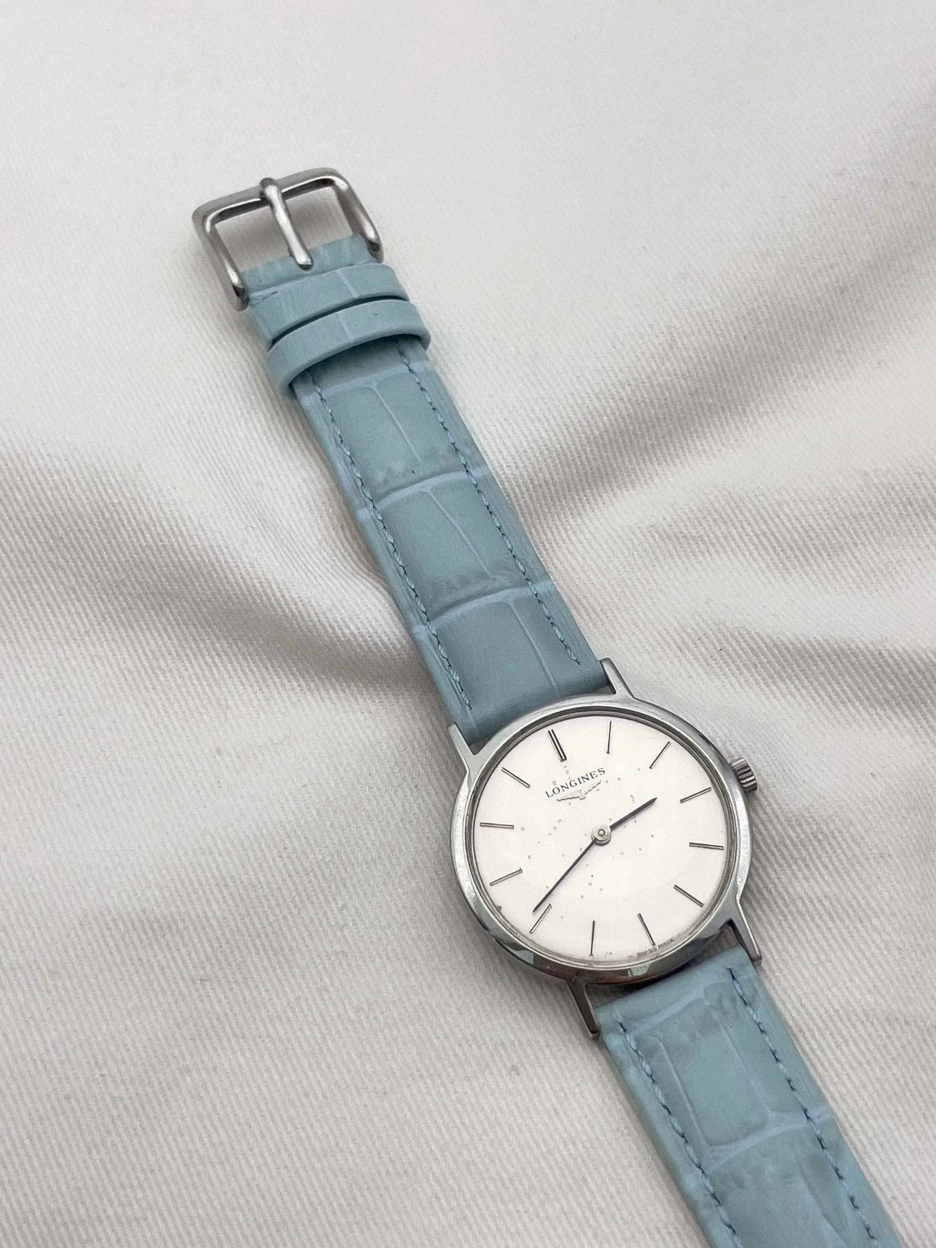 Longines - Montre habillée mécanique Index Noir - 1975 - Atelier Victor