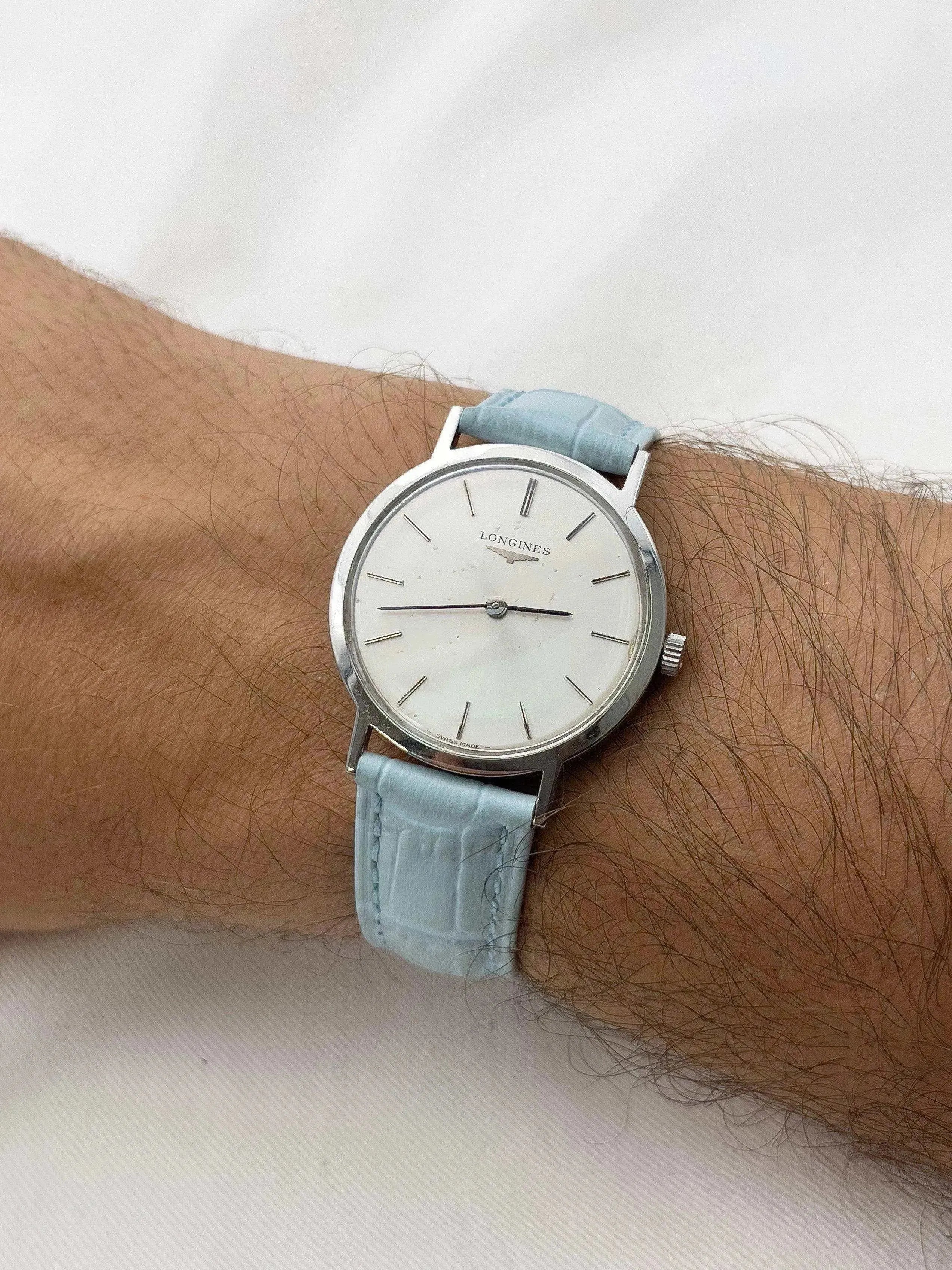 Longines - Montre habillée mécanique Index Noir - 1975 - Atelier Victor