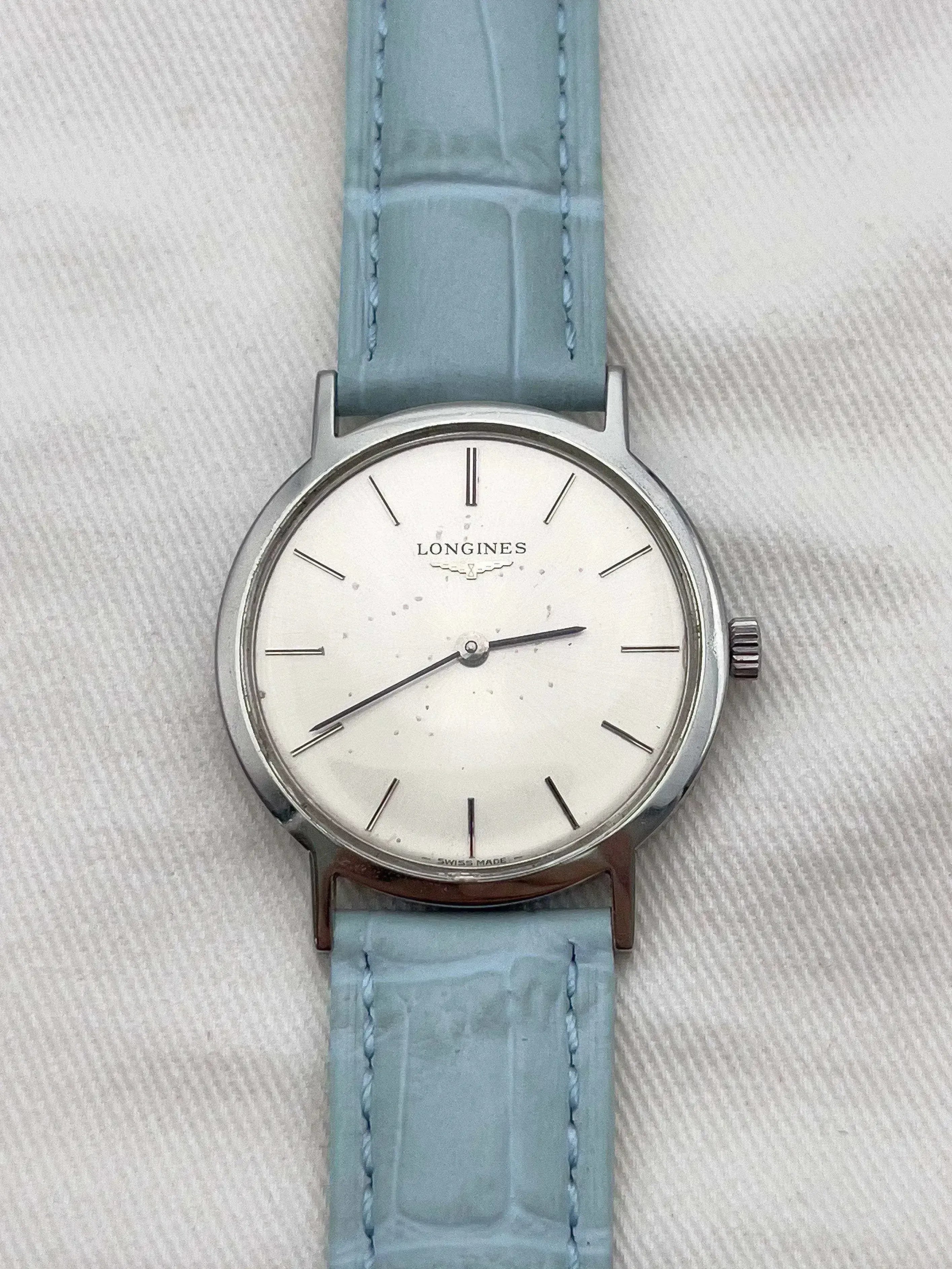 Longines - Montre habillée mécanique Index Noir - 1975 - Atelier Victor