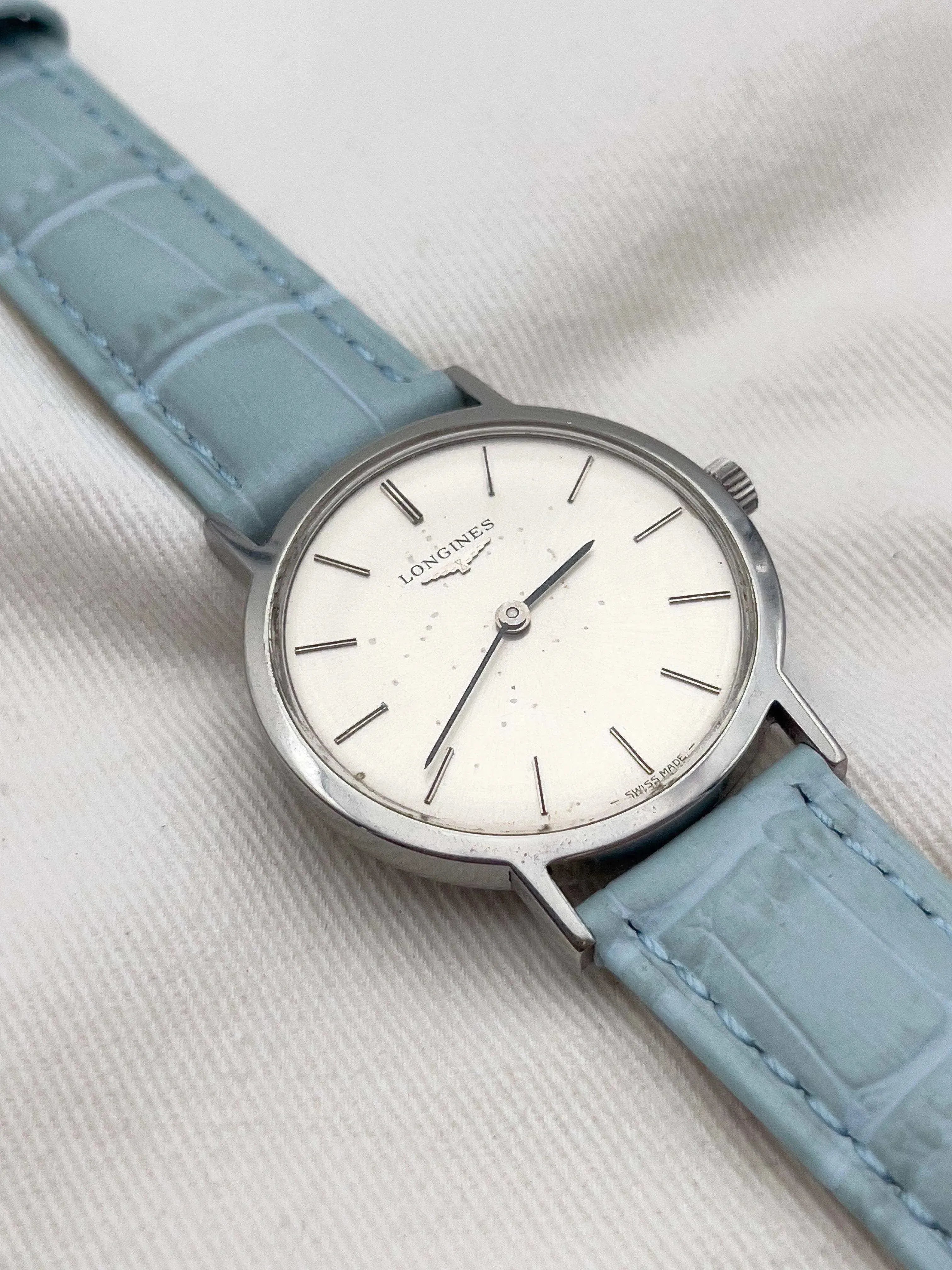 Longines - Montre habillée mécanique Index Noir - 1975 - Atelier Victor