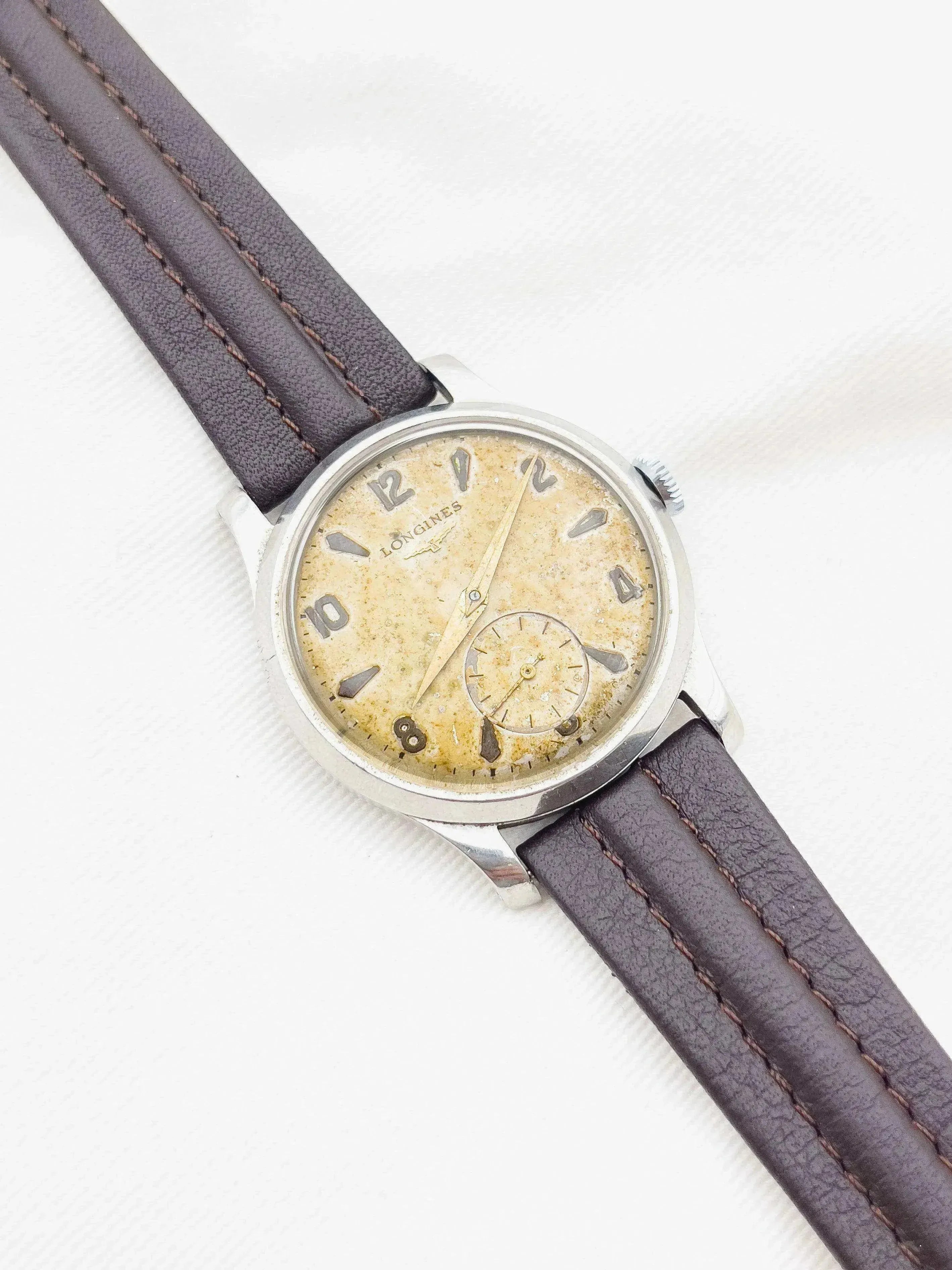Longines - Patiné Petite Seconde - 1956 - Atelier Victor - Vintage Shop