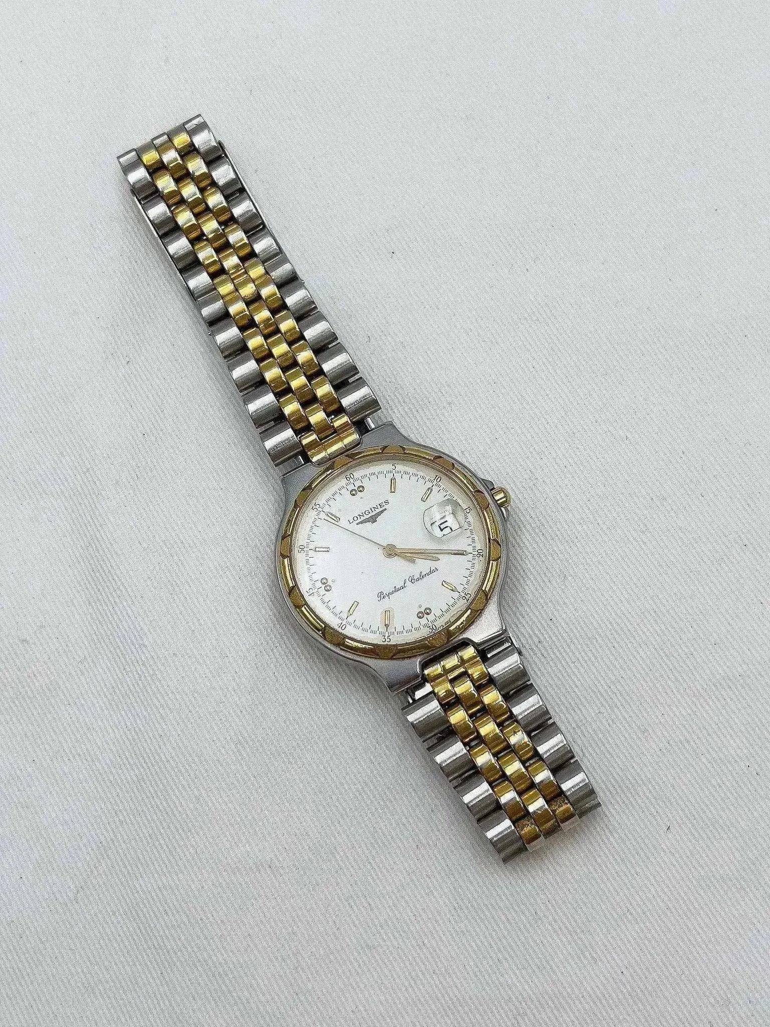 Longines - Perpetual Calendar - 1990s - Atelier Victor Paris - Vintage Watch Shop Dubai