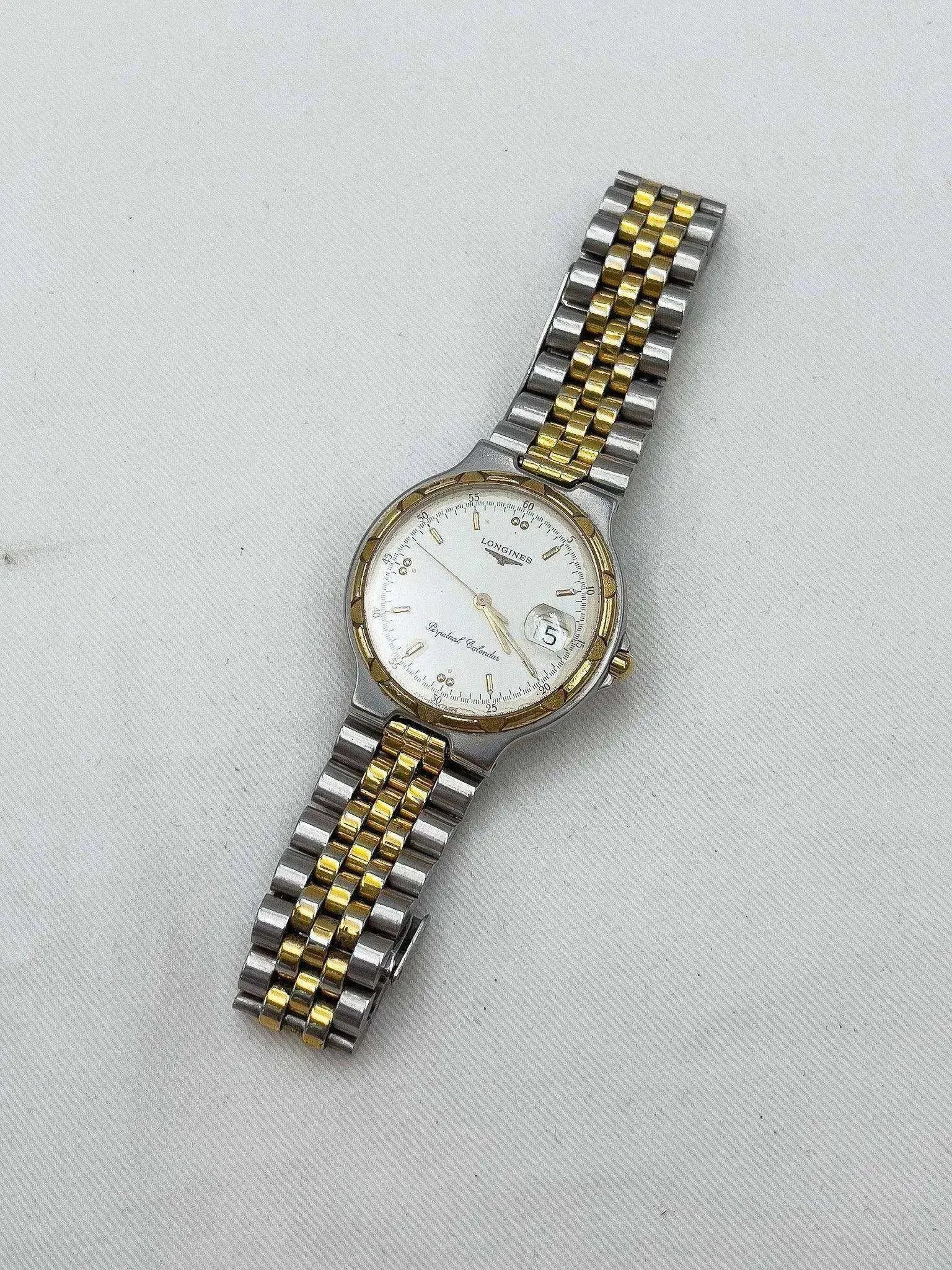 Longines - Perpetual Calendar - 1990s - Atelier Victor Paris - Vintage Watch Shop Dubai