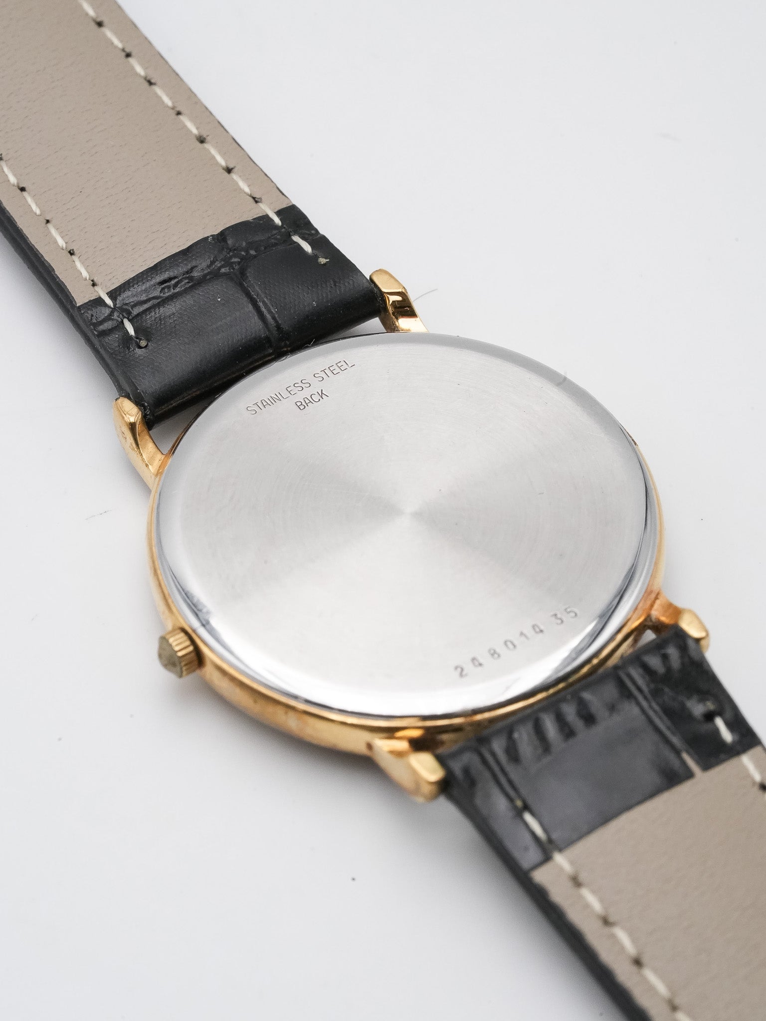 Longines - Présence Dress Watch Cadran Or - 1980s - Atelier Victor Paris - Vintage Watch Shop Dubai