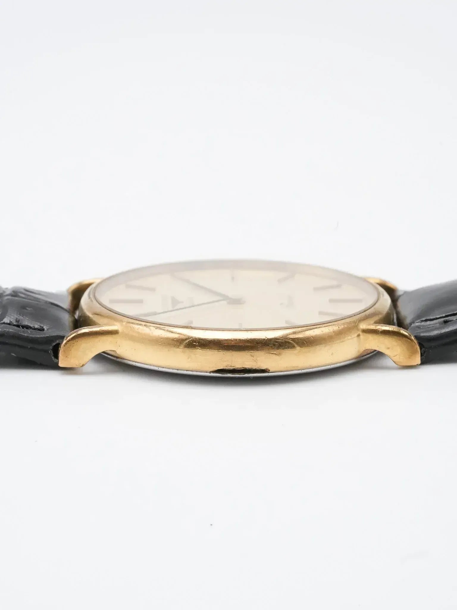 Longines - Présence Or Montre habillée Cadran Or- 1980s - Atelier Victor