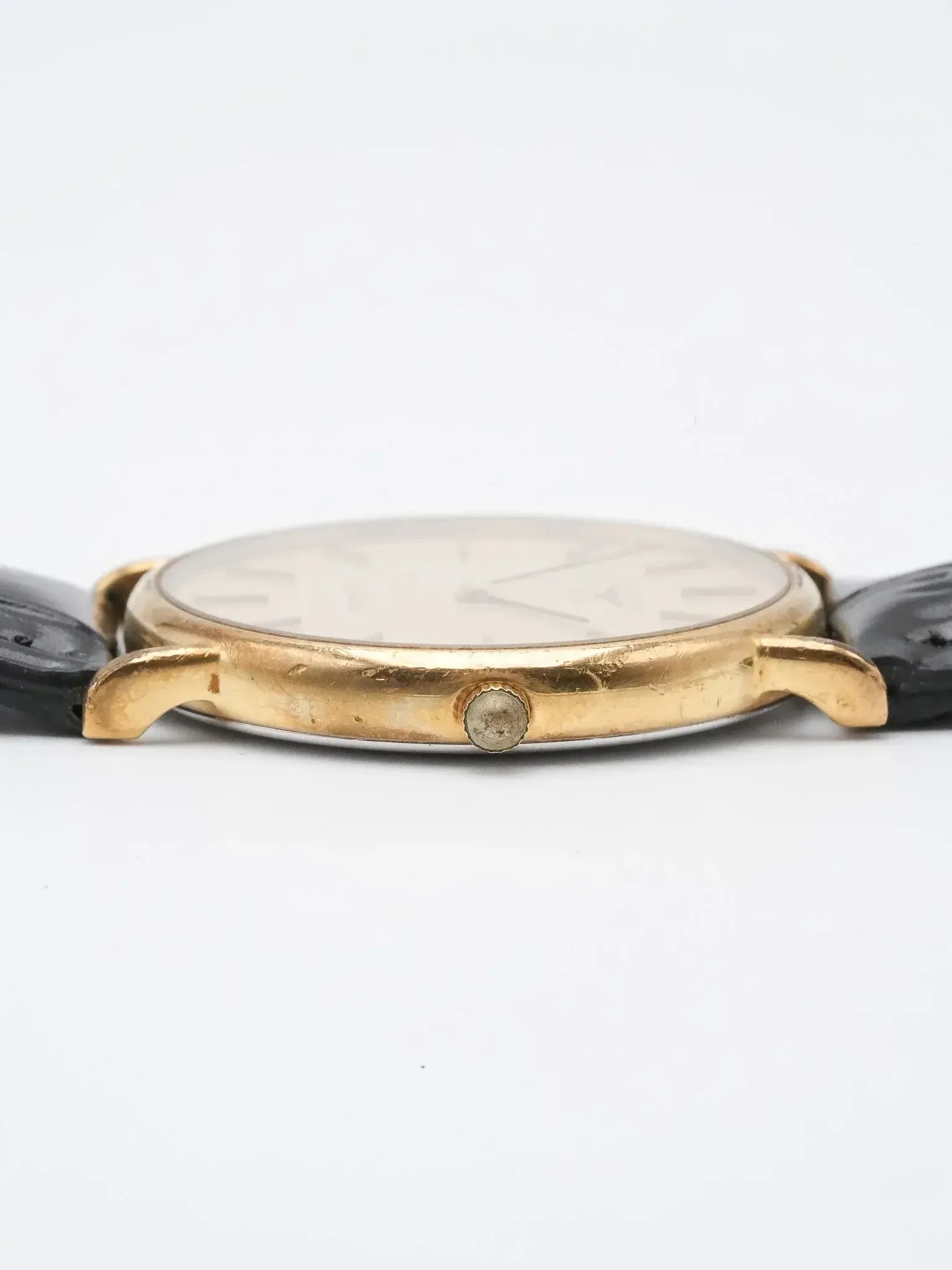 Longines - Présence Or Montre habillée Cadran Or- 1980s - Atelier Victor
