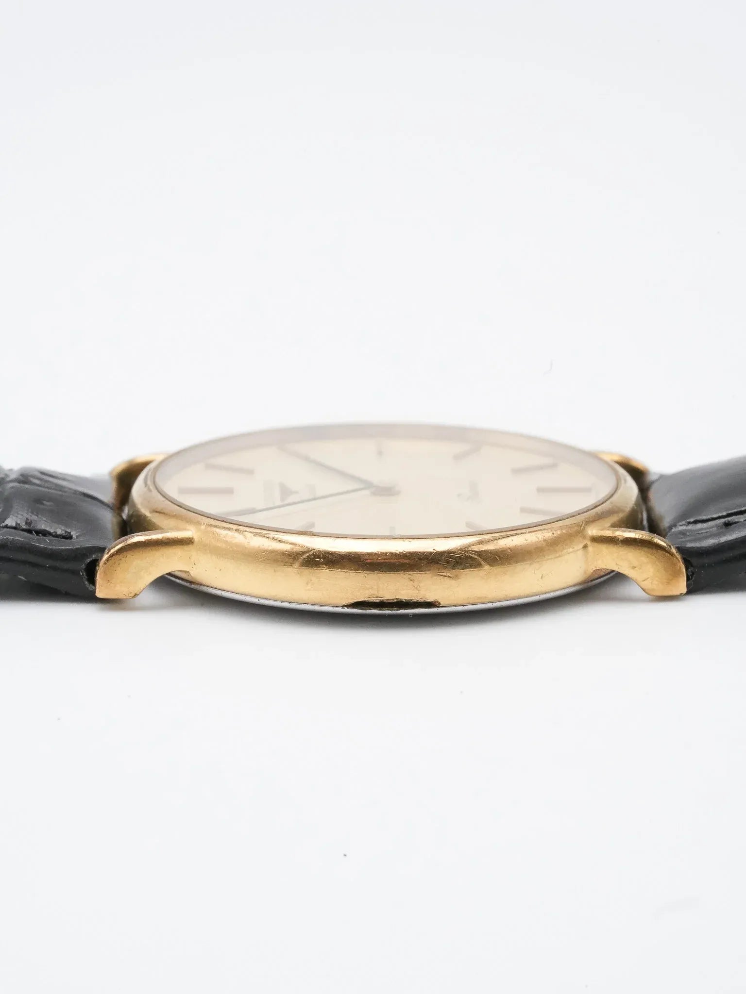 Longines - Présence Or Montre habillée Cadran Or- 1980s - Atelier Victor - Vintage Shop