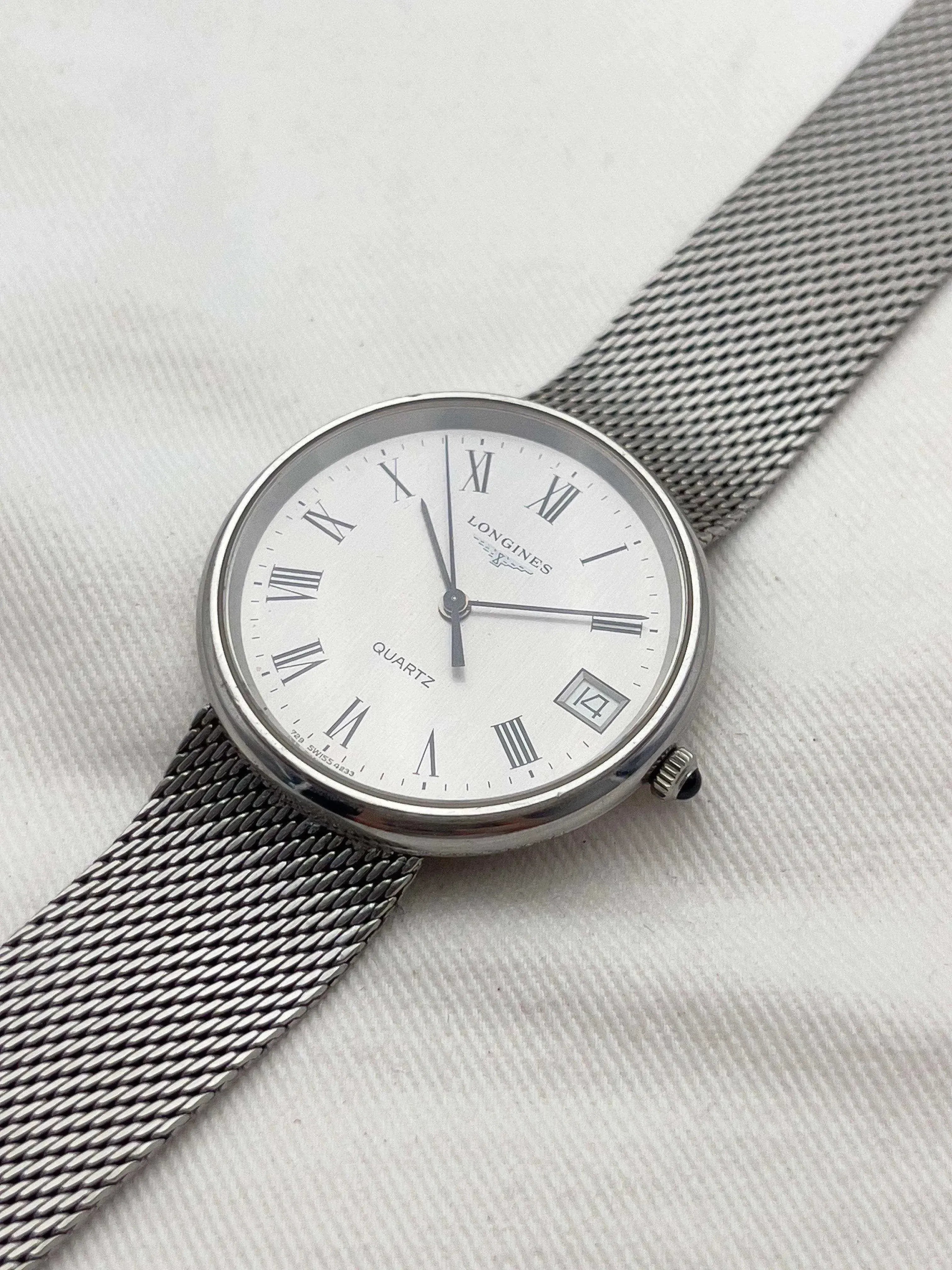 Longines - Romain Full Steel Milanaise - Boîte - 1970s - Atelier Victor