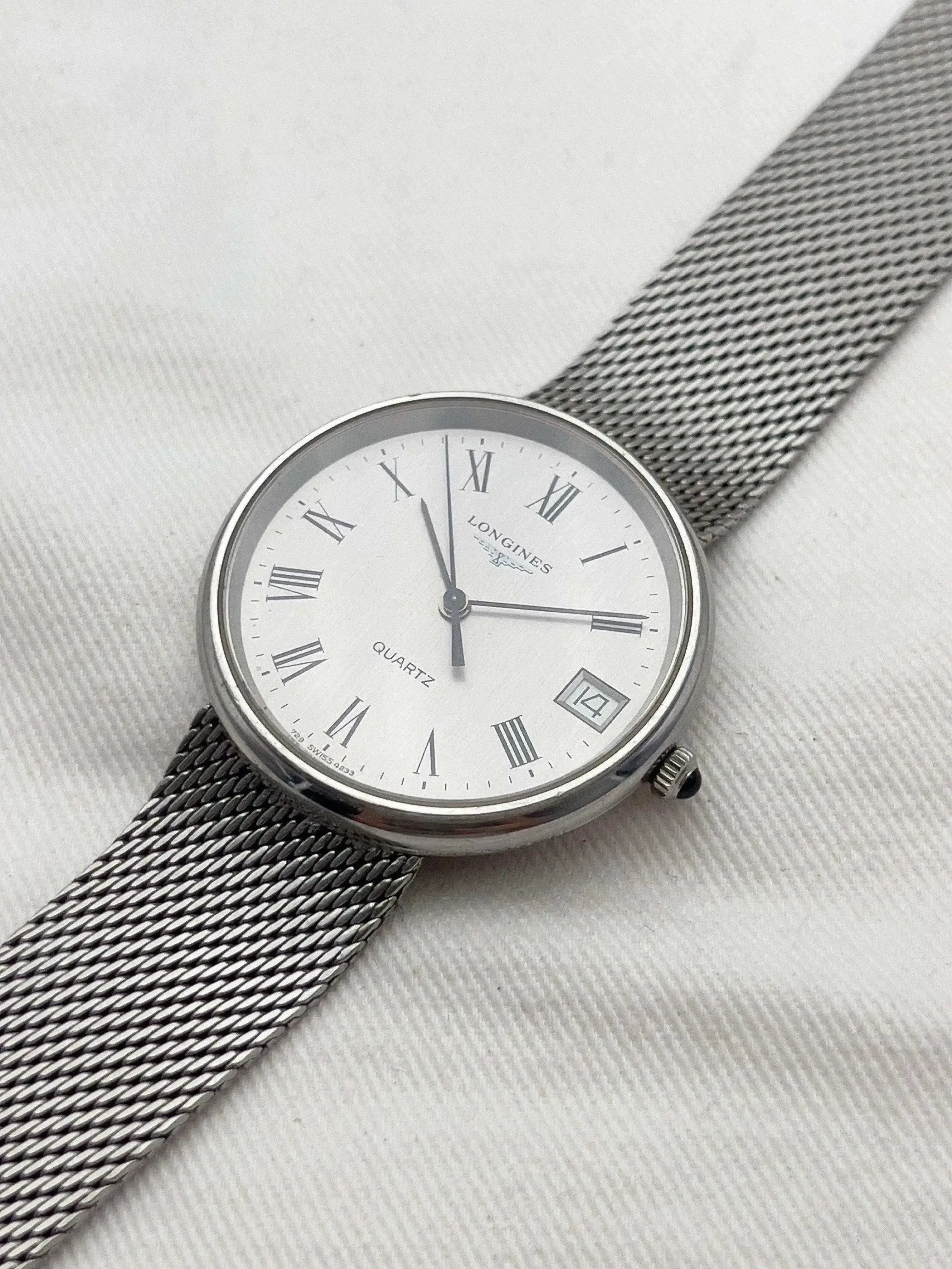 Longines - Romain Full Steel Milanaise - Boîte - 1970s - Atelier Victor