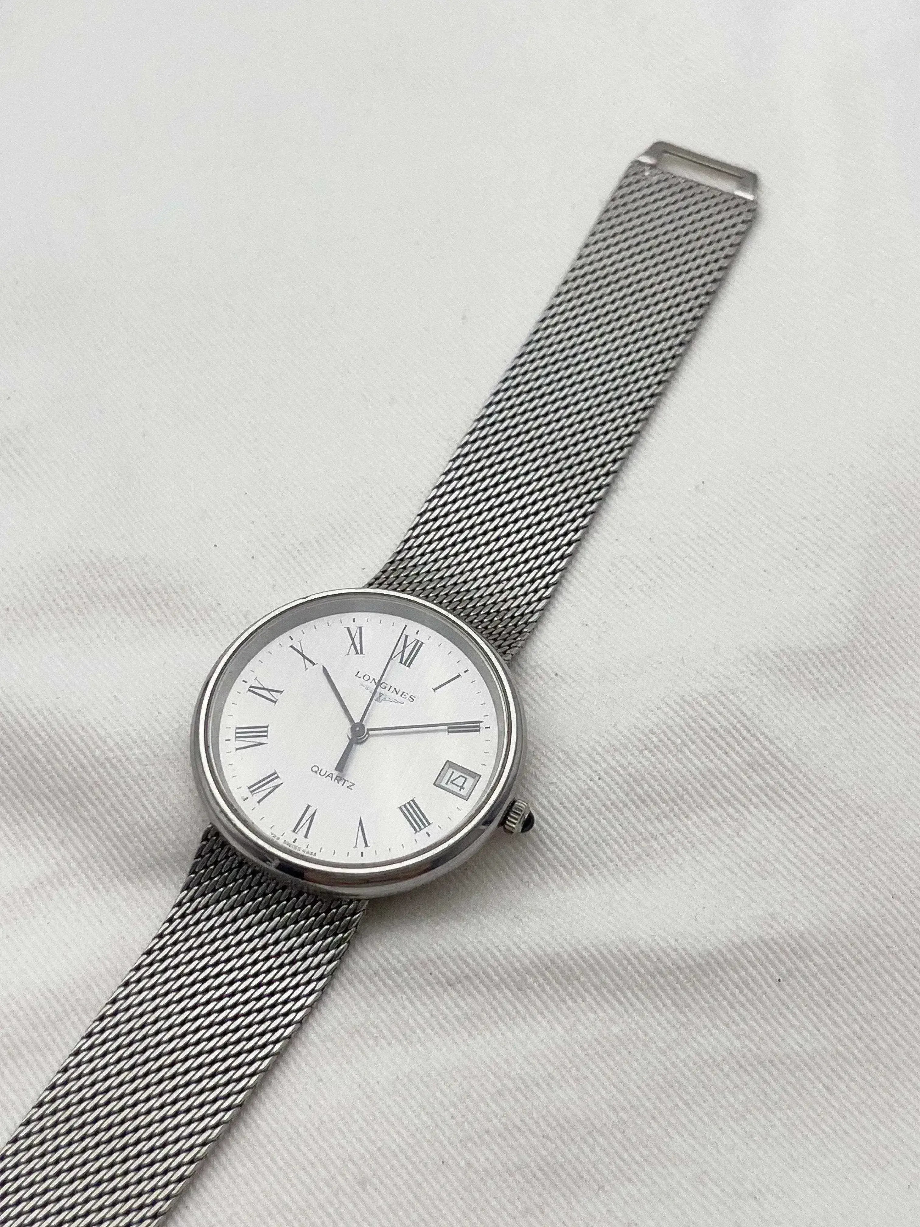 Longines - Romain Full Steel Milanaise - Boîte - 1970s - Atelier Victor