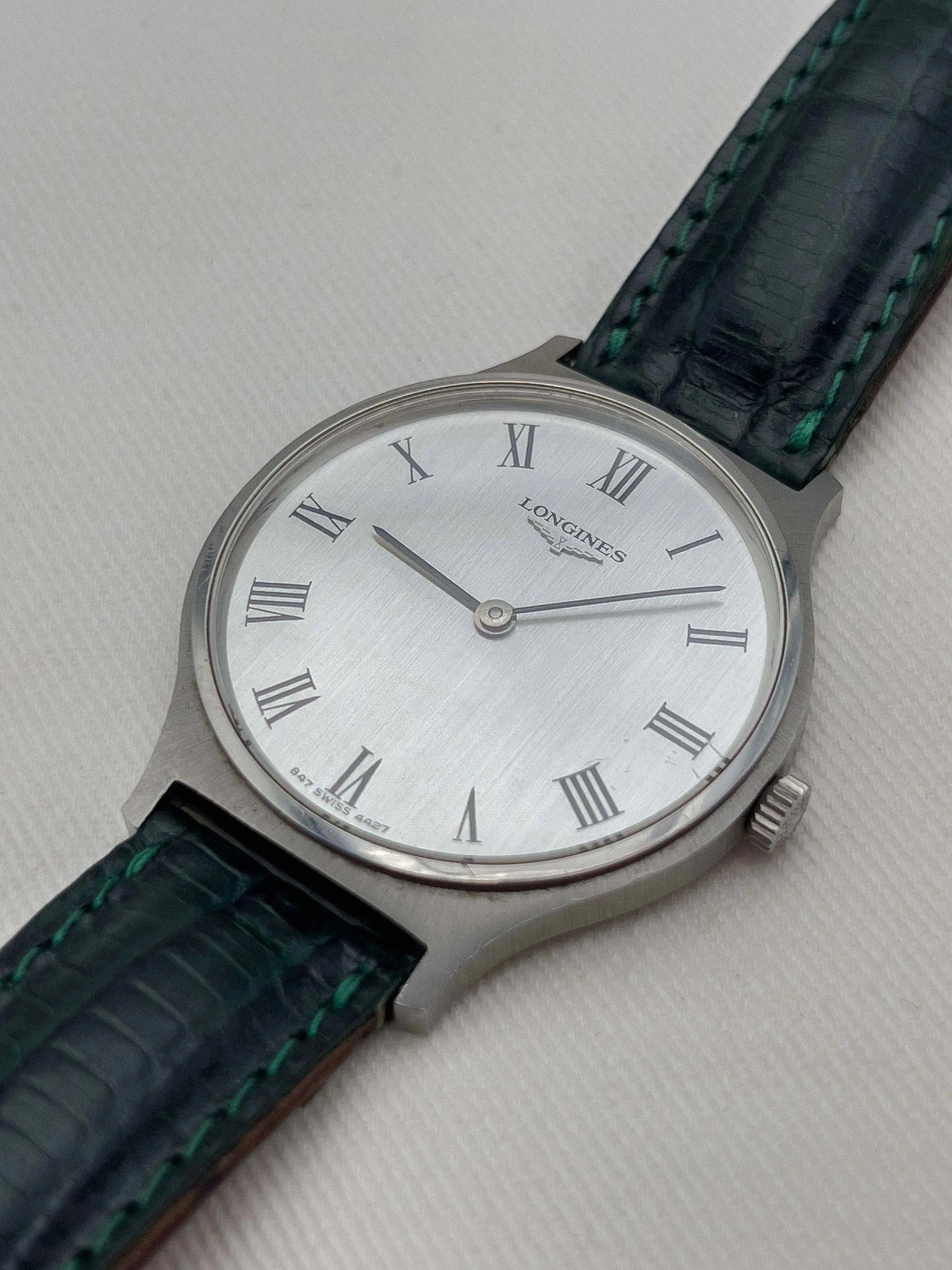 Longines - Romain Silver - 1977 - Atelier Victor Paris - Vintage Watch Shop Dubai
