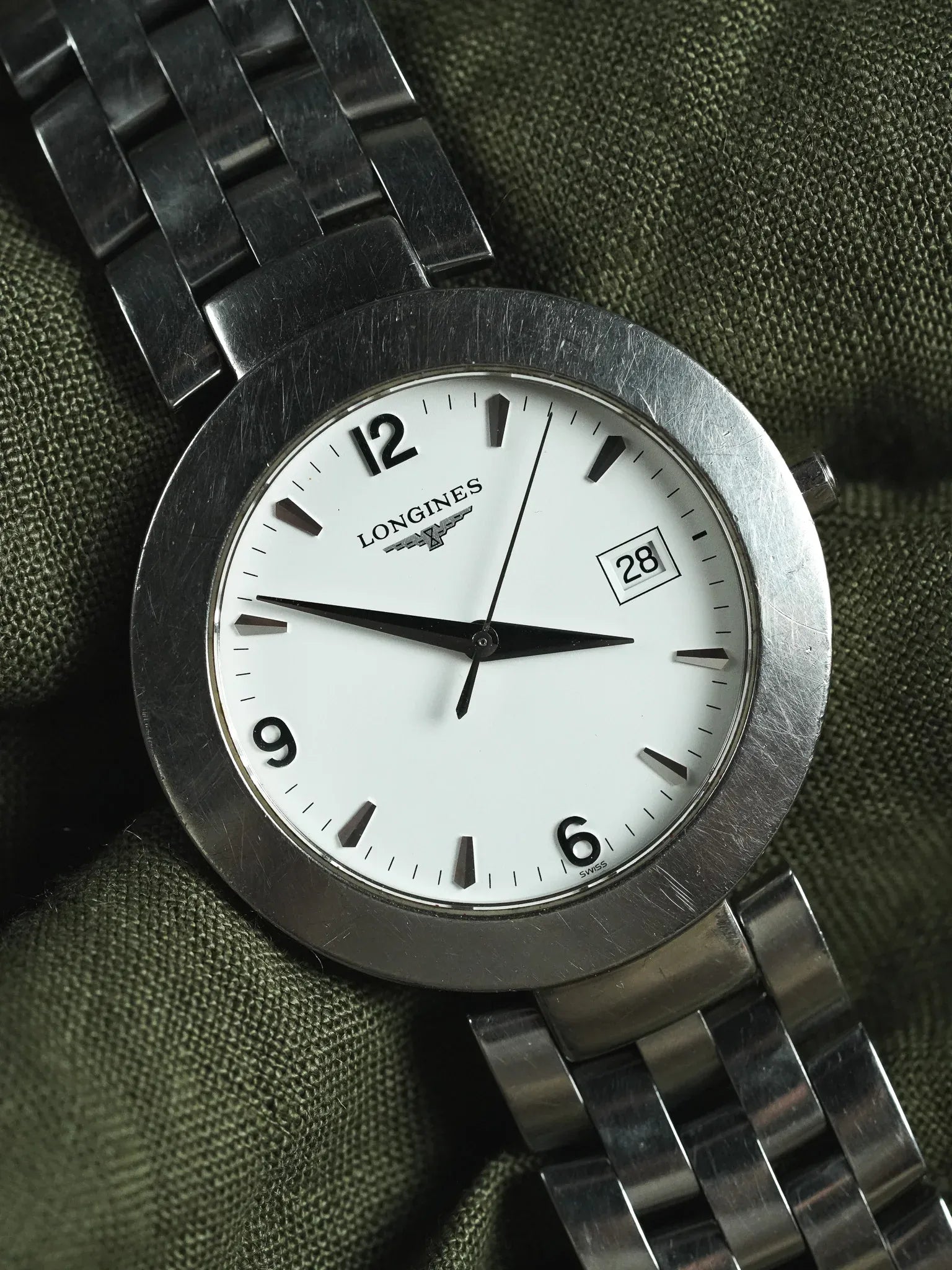 Longines - Ronde Acier Quartz 37mm - 1990s - Atelier Victor