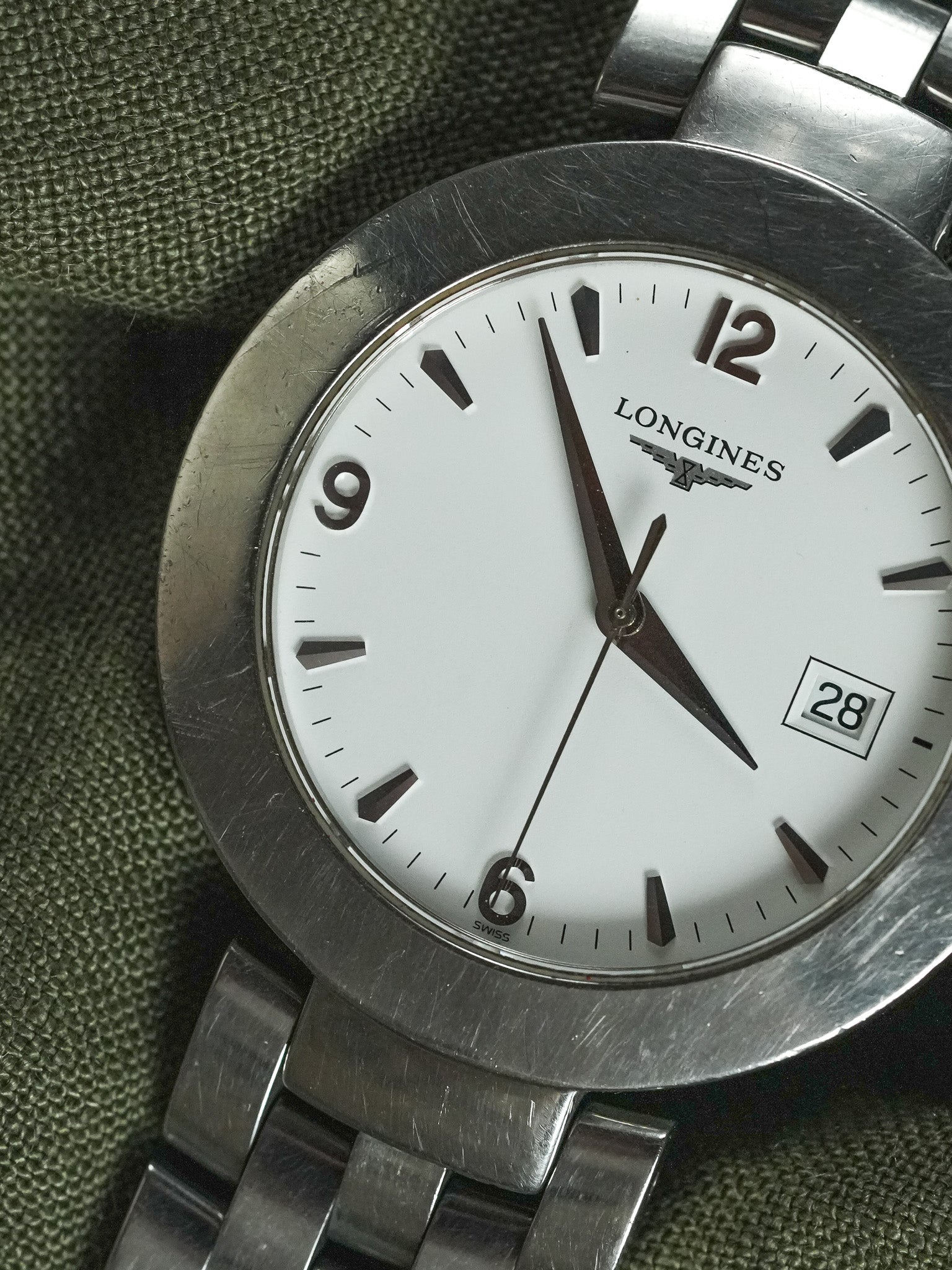 Longines - Ronde Acier Quartz 37mm - 1990s - Atelier Victor - Vintage Shop