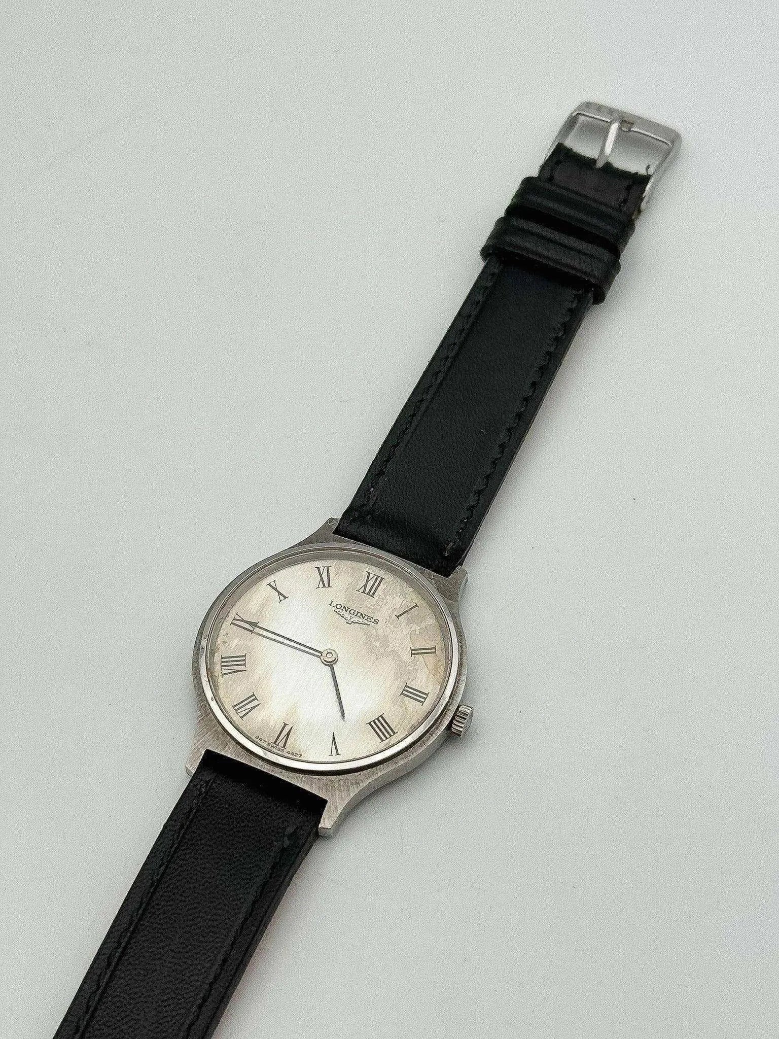 Longines - Silver Patine - 1976 - Atelier Victor Paris - Vintage Watch Shop Dubai