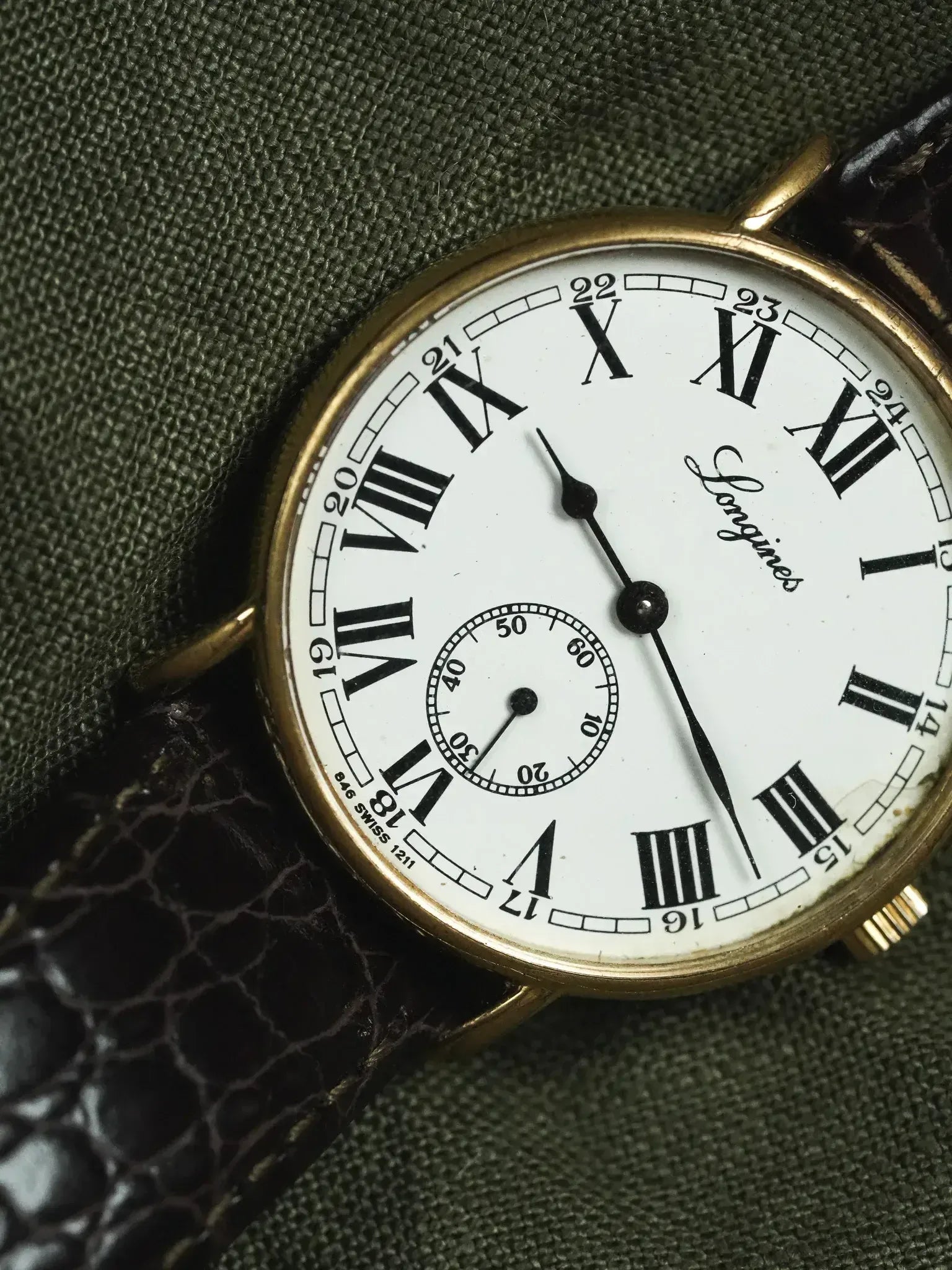 Longines - Style Ancien Romain Remontage manuel - 1970s - Atelier Victor