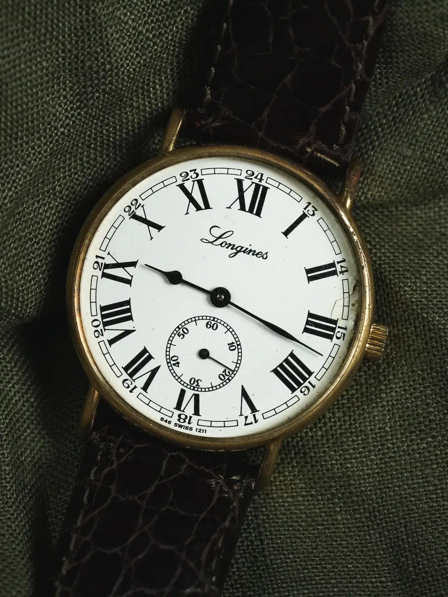 Longines - Style Ancien Romain Remontage manuel - 1970s - Atelier Victor