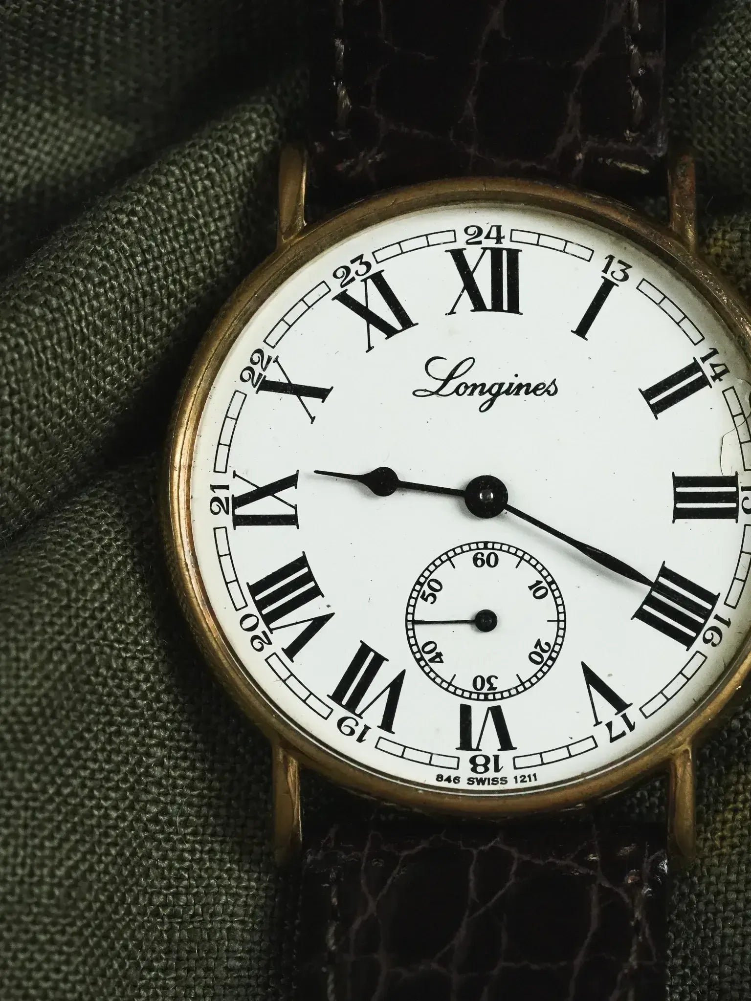 Longines - Style Ancien Romain Remontage manuel - 1970s - Atelier Victor