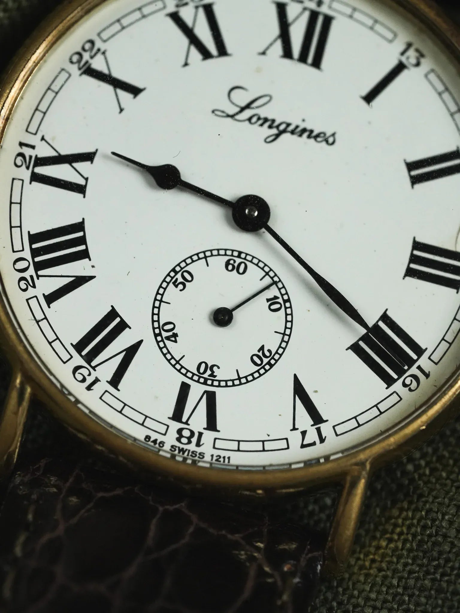 Longines - Style Ancien Romain Remontage manuel - 1970s - Atelier Victor