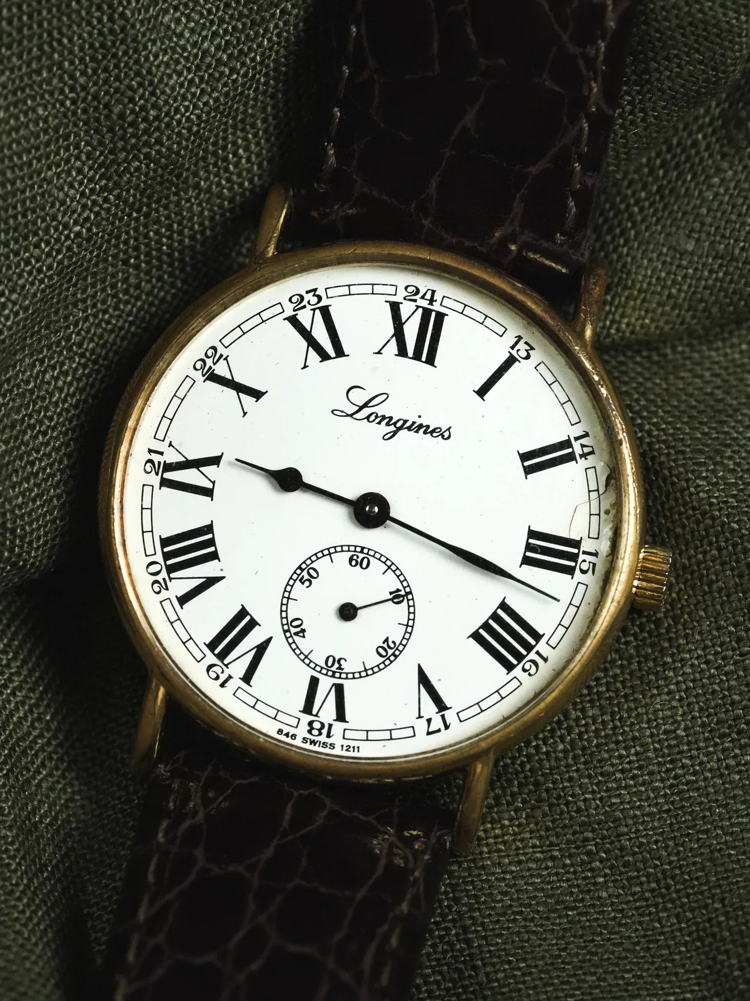 Longines - Style Ancien Romain Remontage manuel - 1970s - Atelier Victor